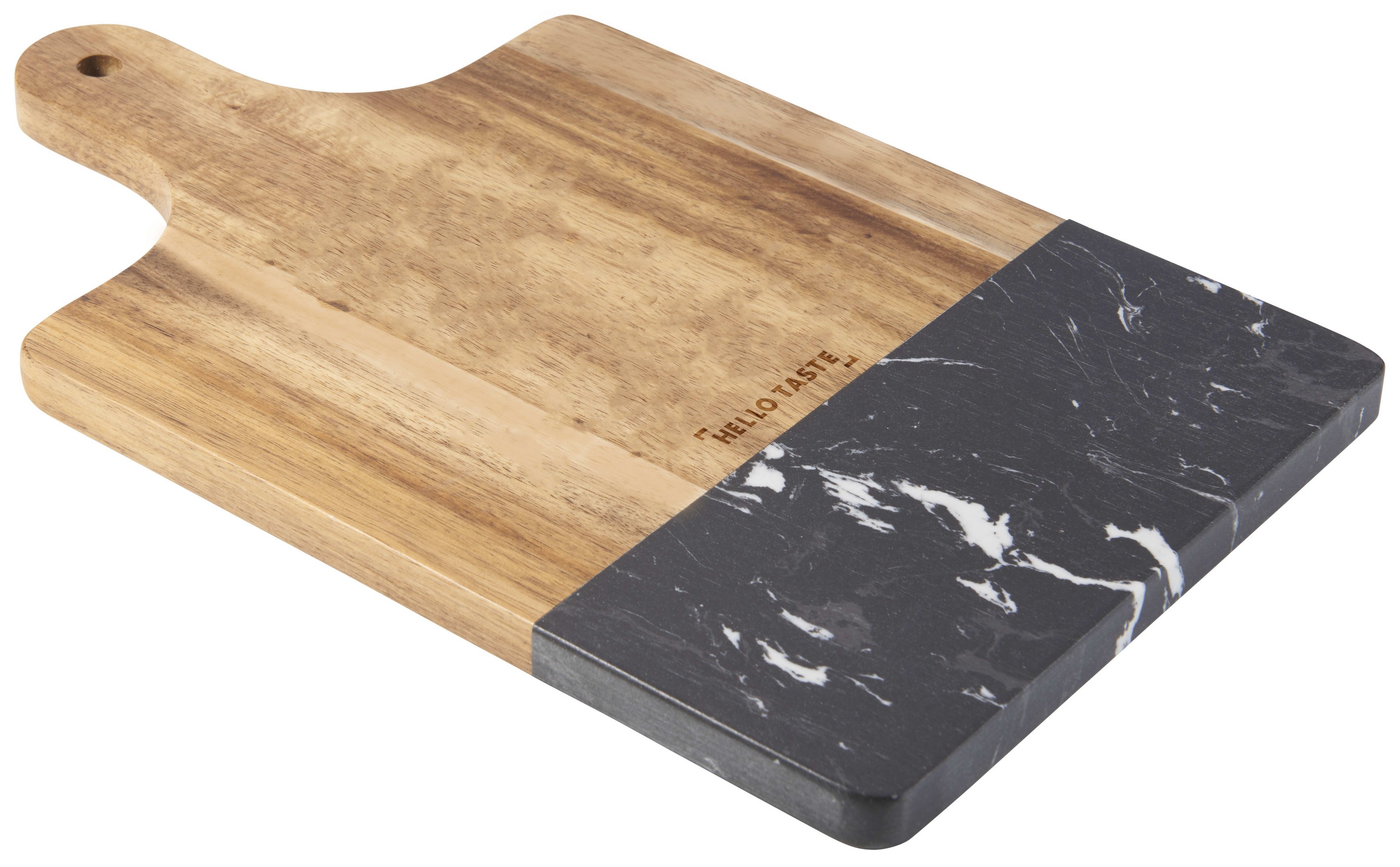 Picture of Black Marble and Wood Cutting Board