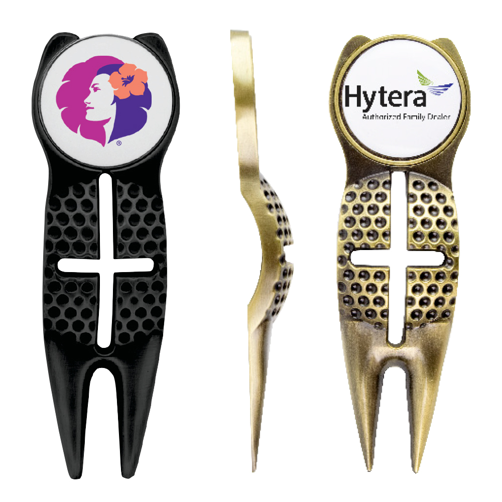 Picture of Crosshairs Golf Divot Tool Ball Marker