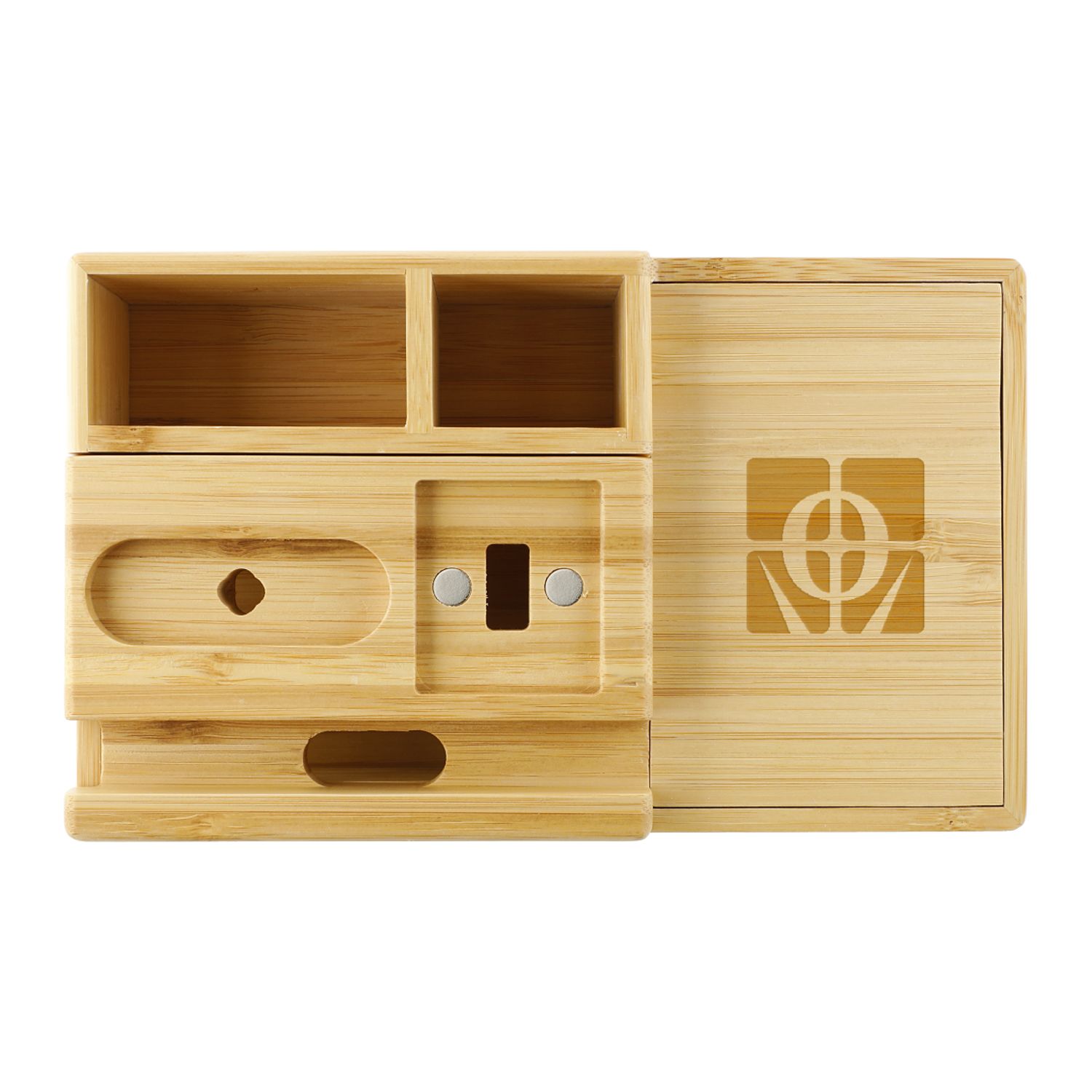 Picture of Bamboo Fast Wireless Charging Dock Station