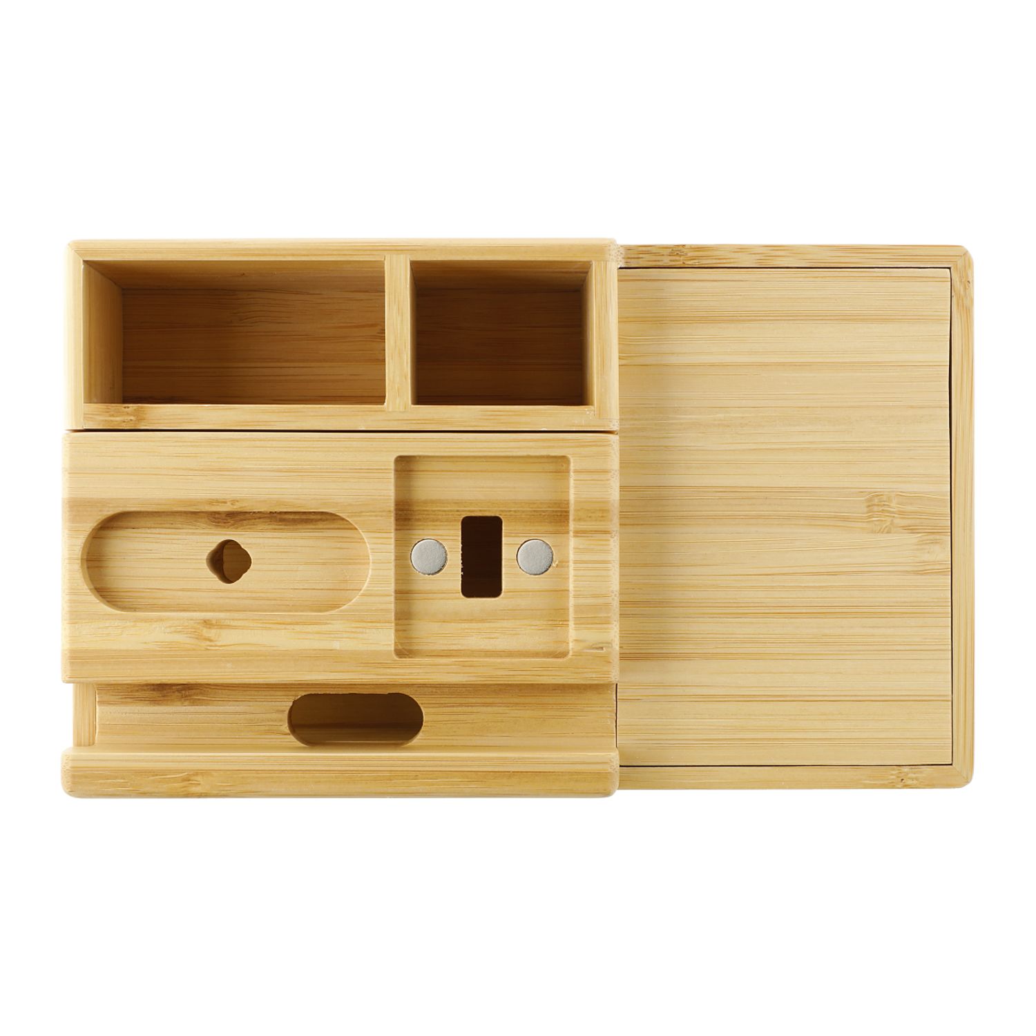 Picture of Bamboo Fast Wireless Charging Dock Station