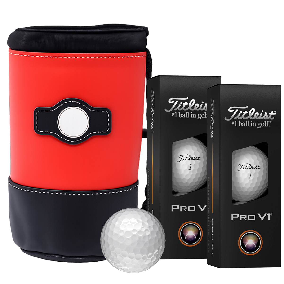 Picture of Titleist Pro V1 Six Ball Shag Bag
