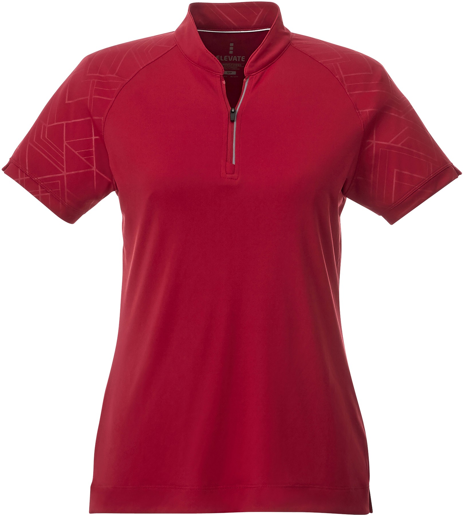 Picture of Women's HAKONE Short Sleeve Zip Up Polo