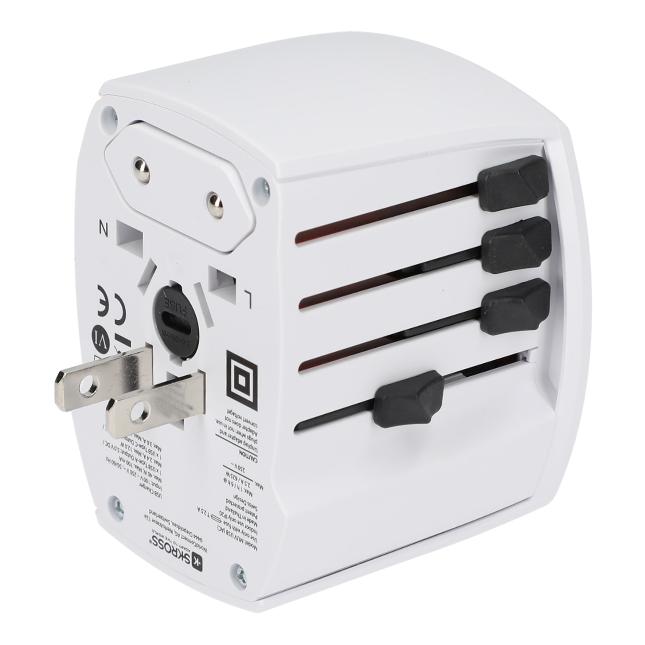 Picture of SKROSS World Travel Adapter MUV USB Type A & Type C