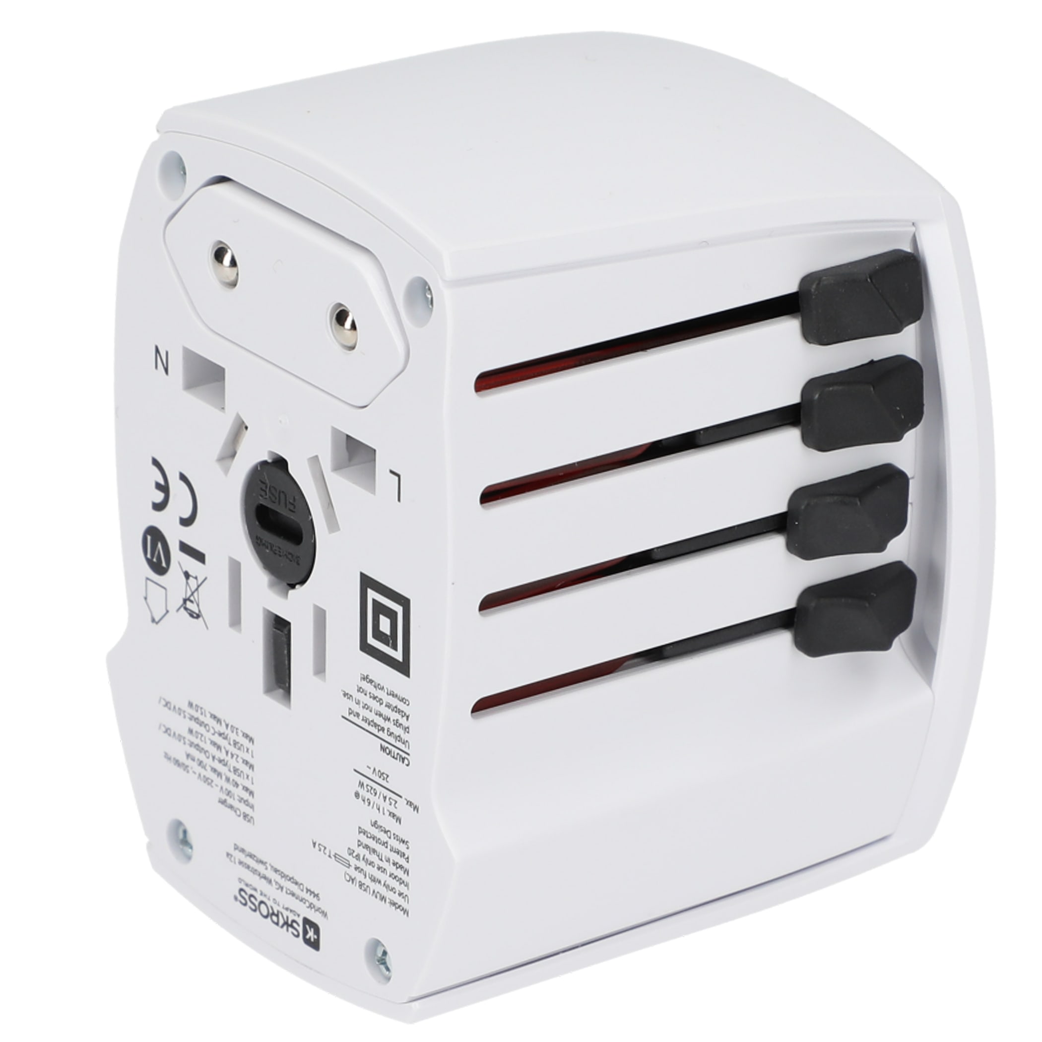 Picture of SKROSS World Travel Adapter MUV USB Type A & Type C