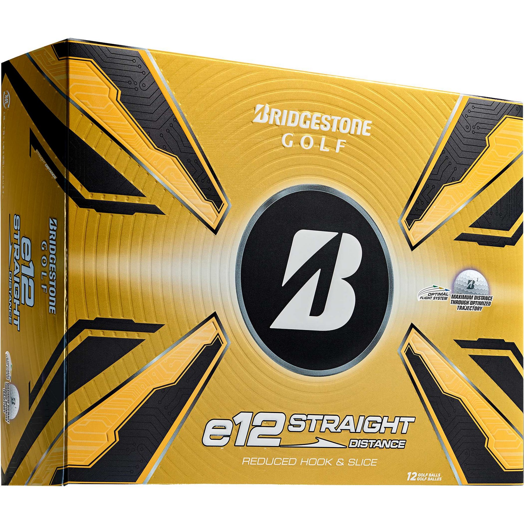 Picture of Bridgestone E12 Straight Golf Balls - 12 Pack