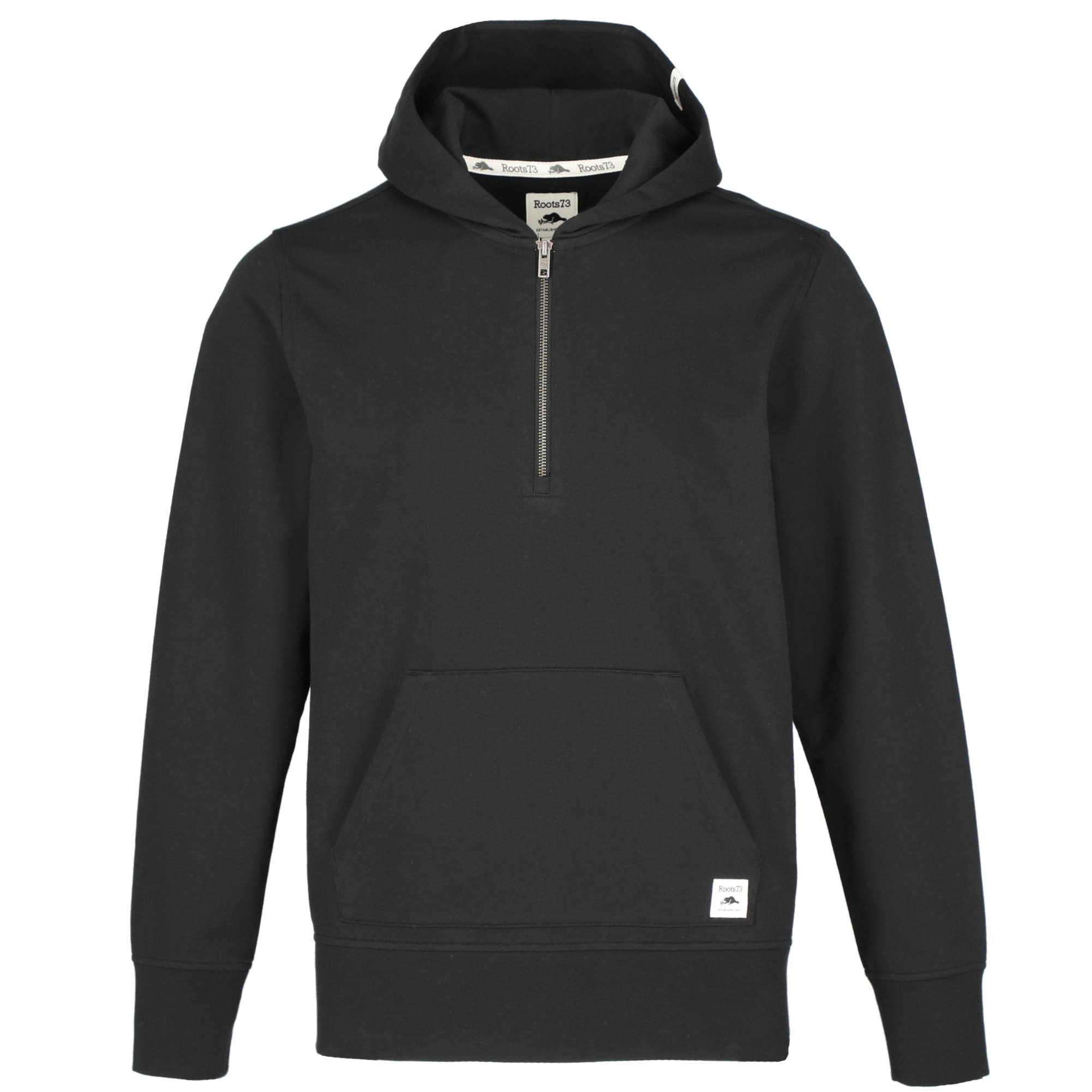 Picture of Unisex Roots73 CANMORE Eco French Terry Quarter Zip Hoodie