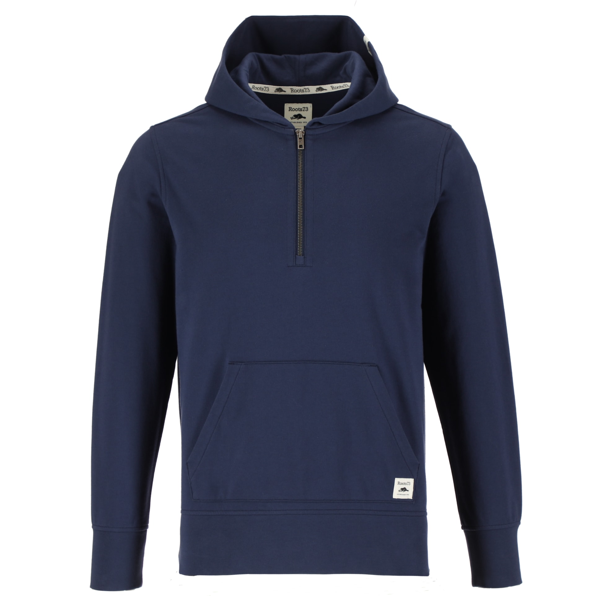 Picture of Unisex Roots73 CANMORE Eco French Terry Quarter Zip Hoodie