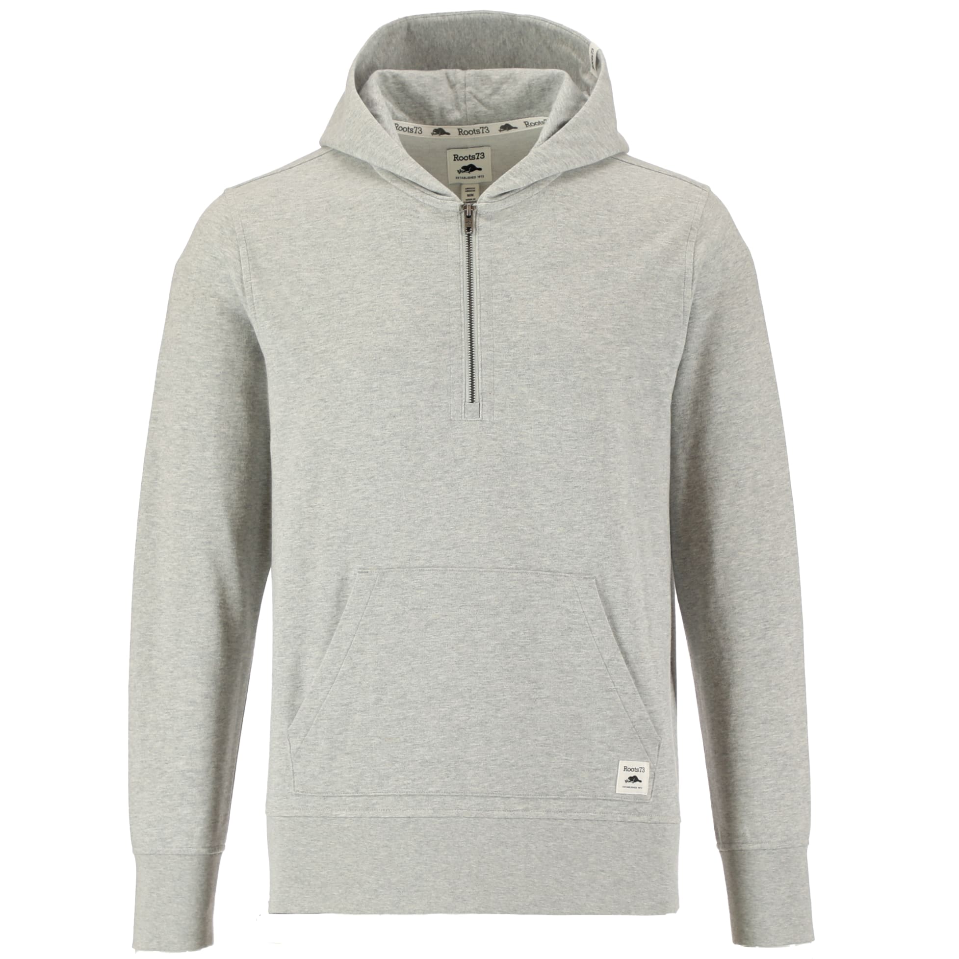 Picture of Unisex Roots73 CANMORE Eco French Terry Quarter Zip Hoodie