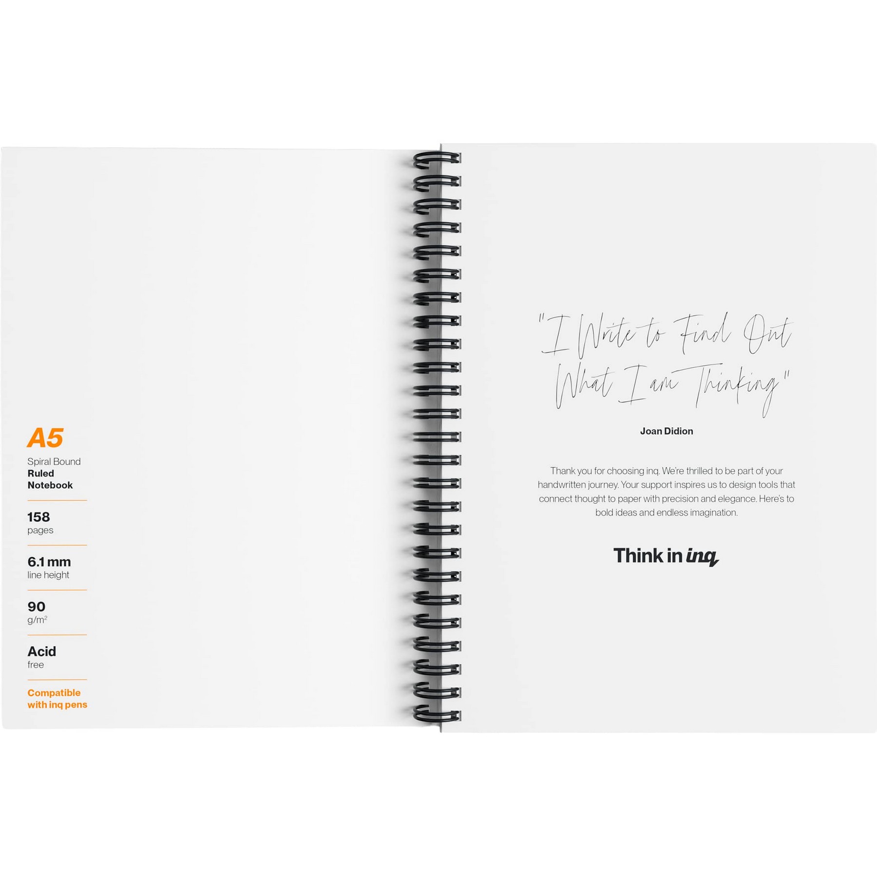Picture of inq Smart Pen Writing and Notebook Set