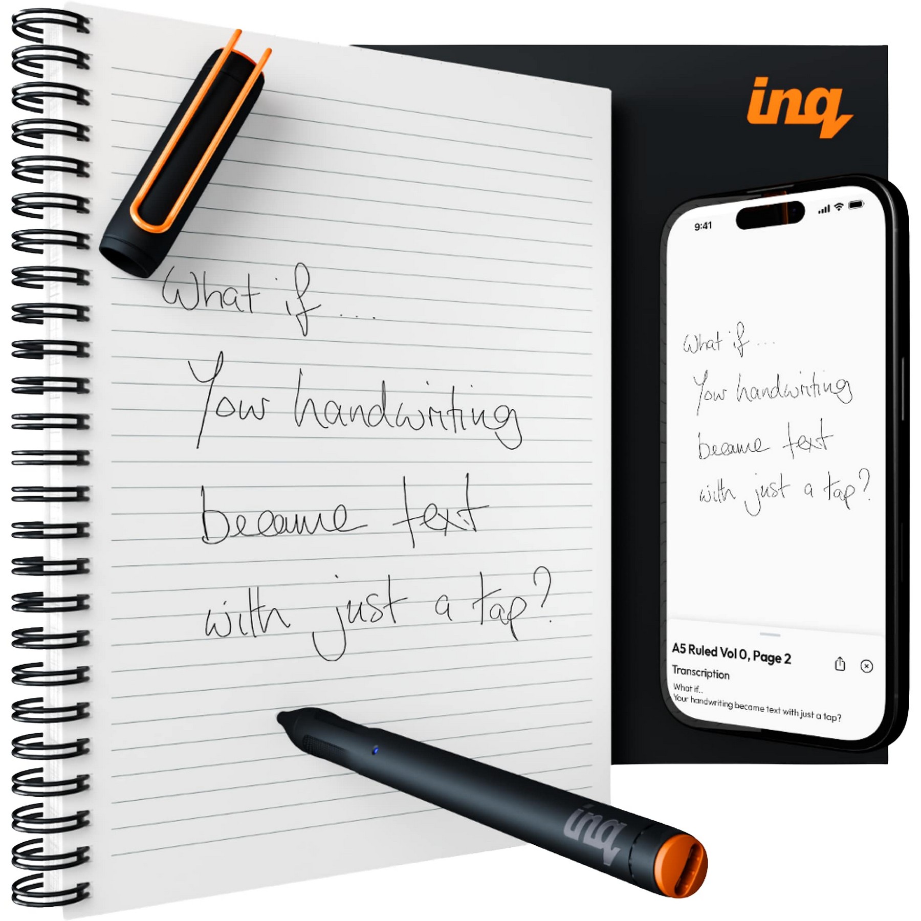 Picture of inq Smart Pen Writing and Notebook Set