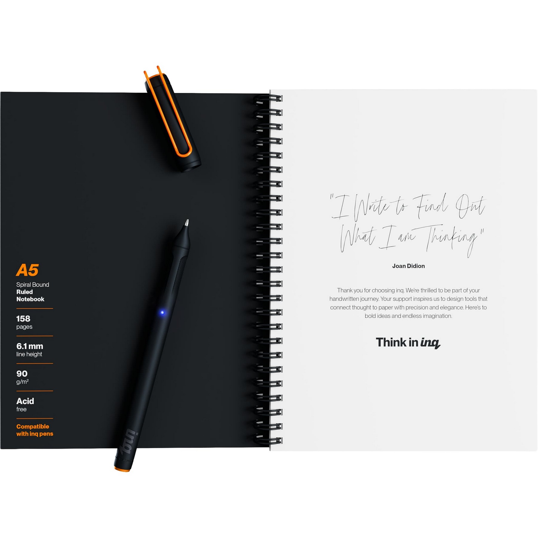 Picture of inq Smart Pen Writing and Notebook Set