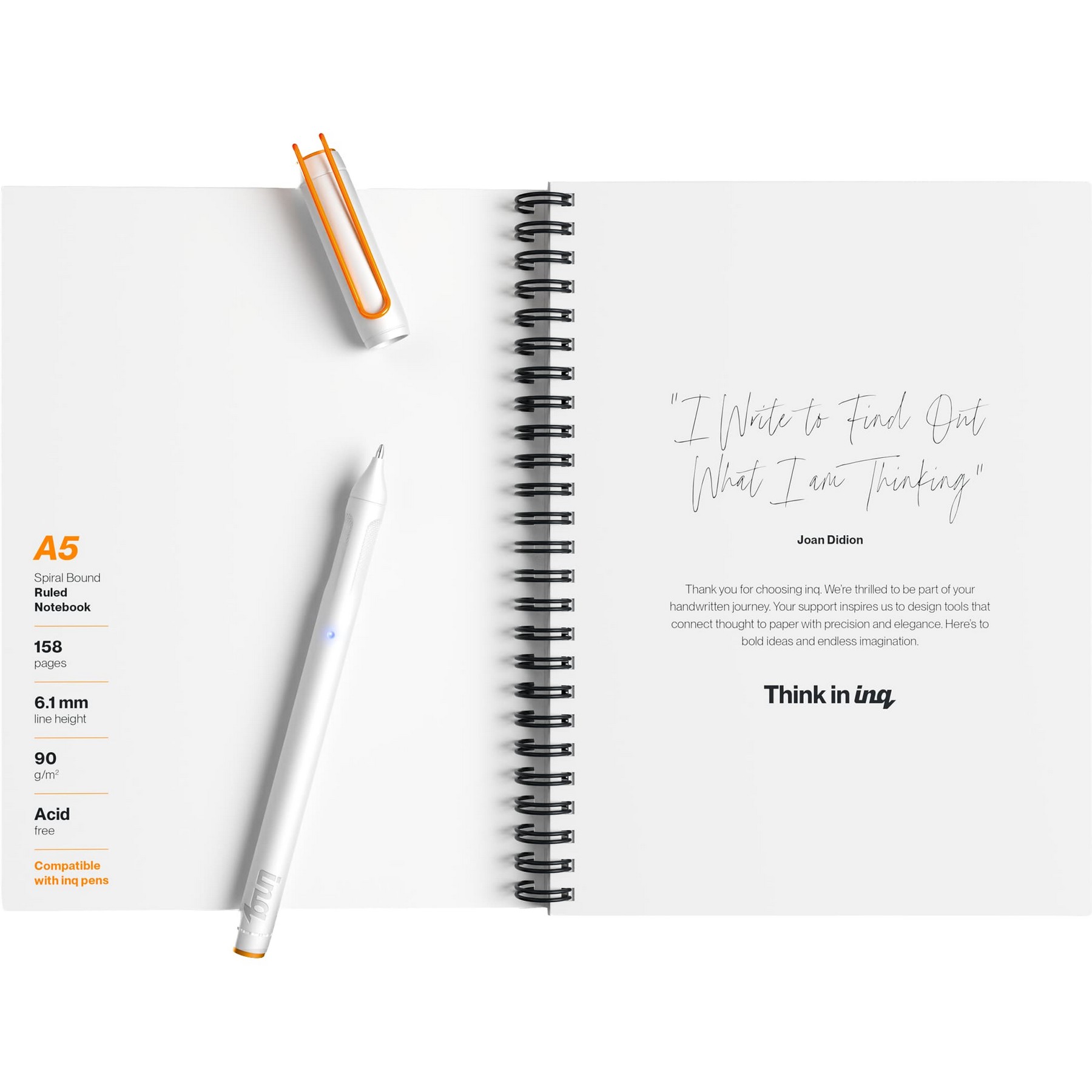 Picture of inq Smart Pen Writing and Notebook Set
