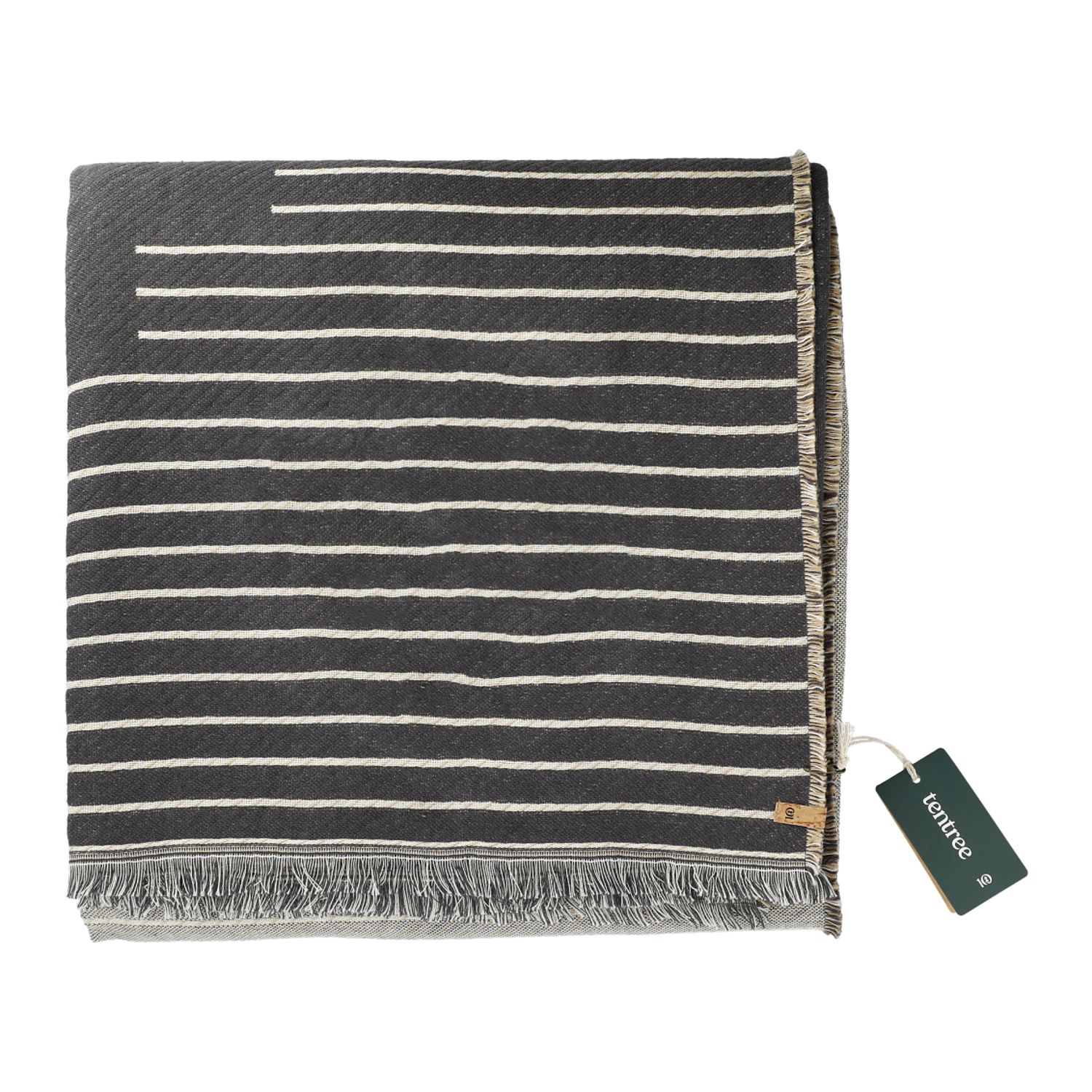 Picture of tentree Organic Cotton Peaks Woven Blanket