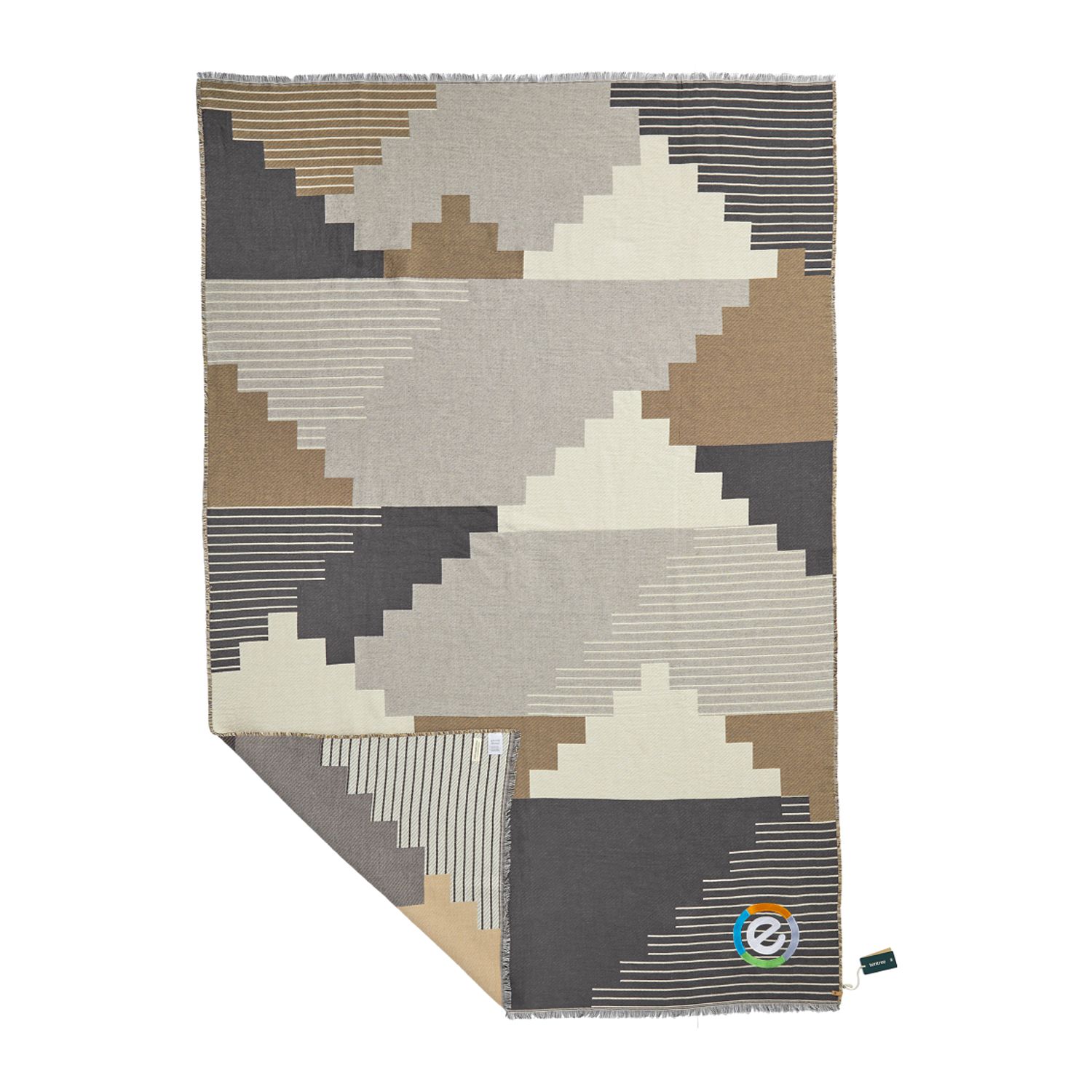 Picture of tentree Organic Cotton Peaks Woven Blanket