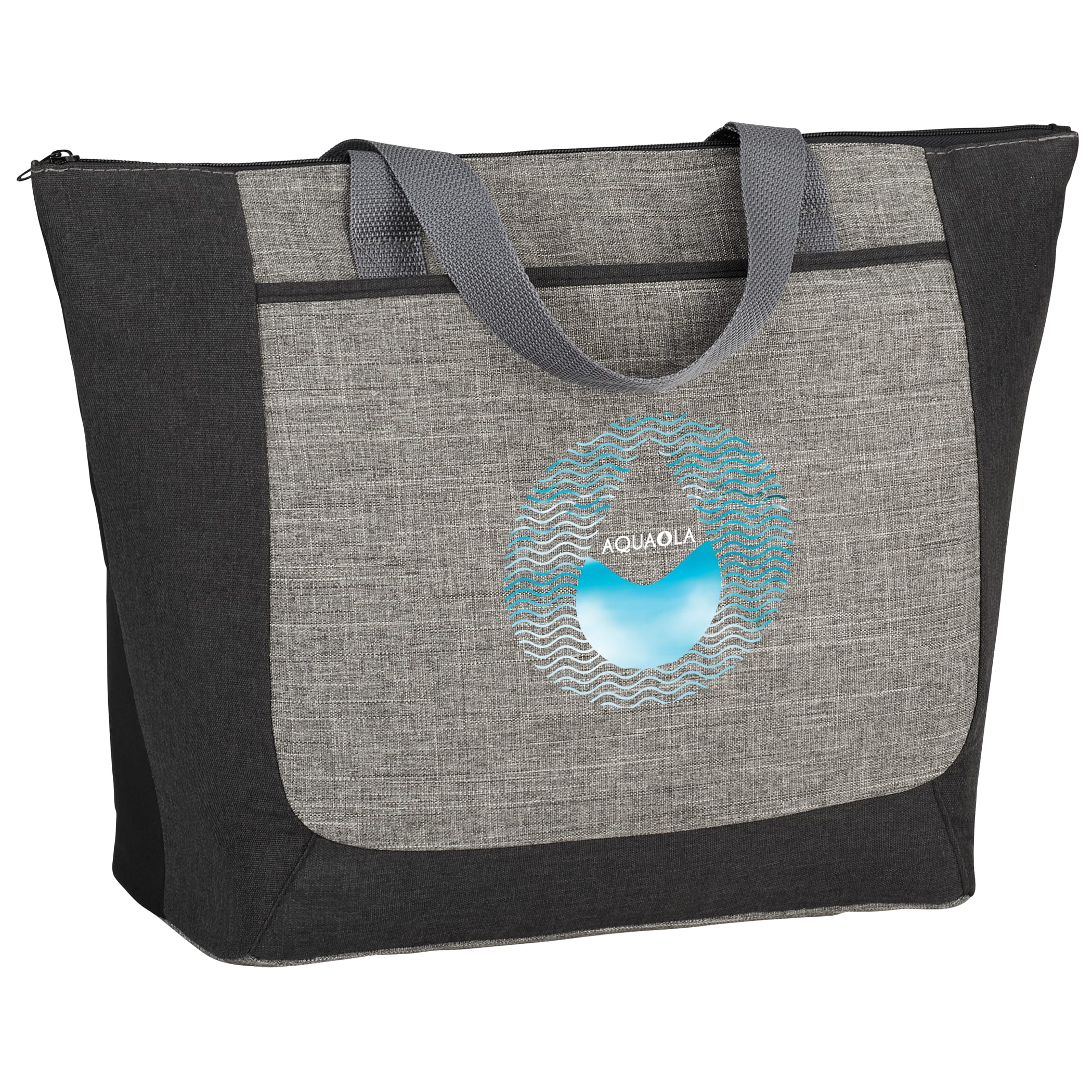 Picture of Reclaim Two-Tone Recycled Zippered Tote
