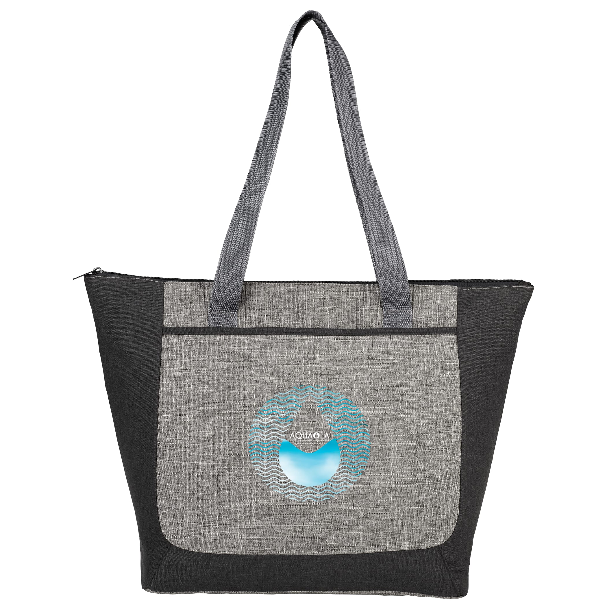 Picture of Reclaim Two-Tone Recycled Zippered Tote