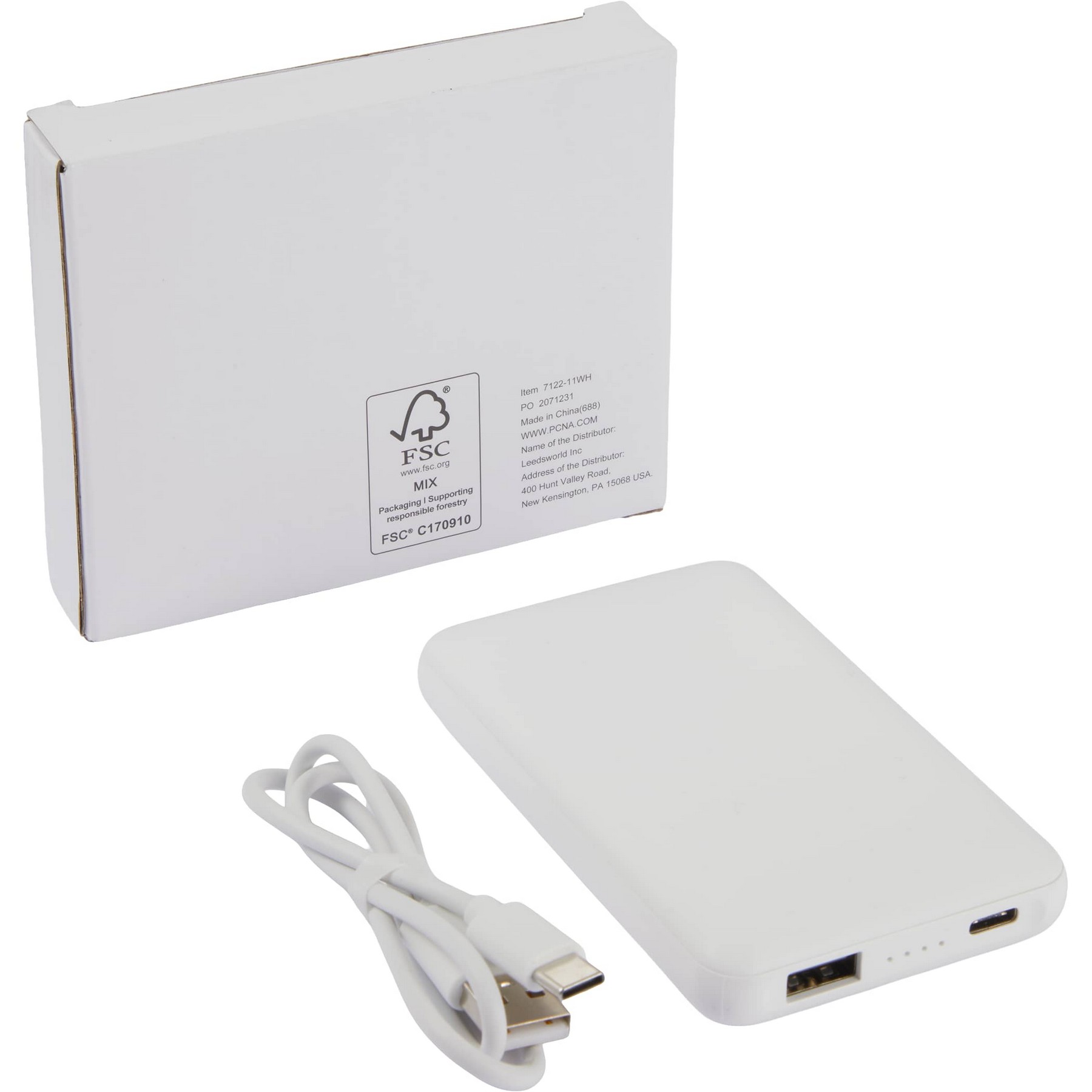 Picture of UL Listed Connect 5000 mAh Wireless Power Bank