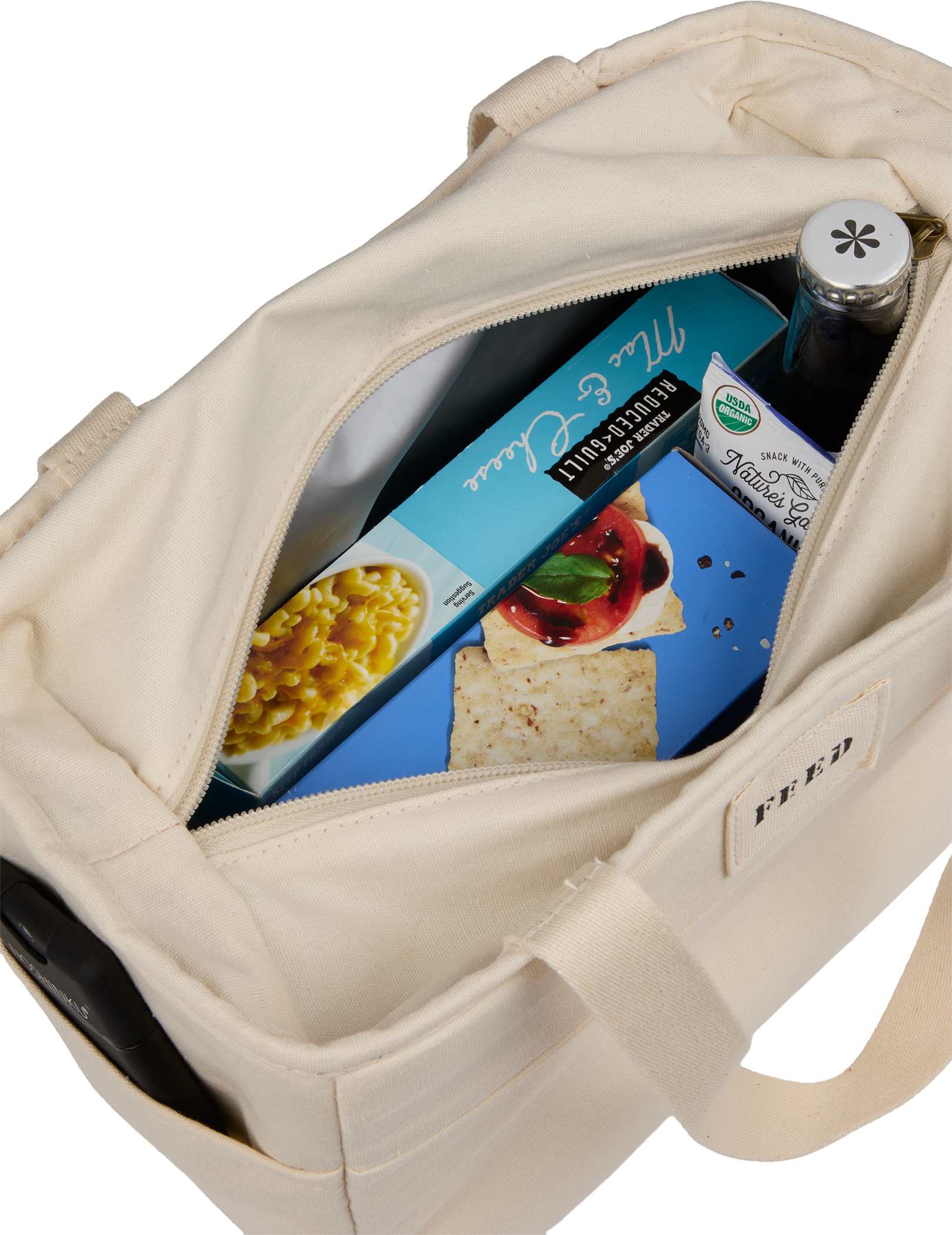 Picture of FEED Organic Cotton 9 Can Lunch Cooler