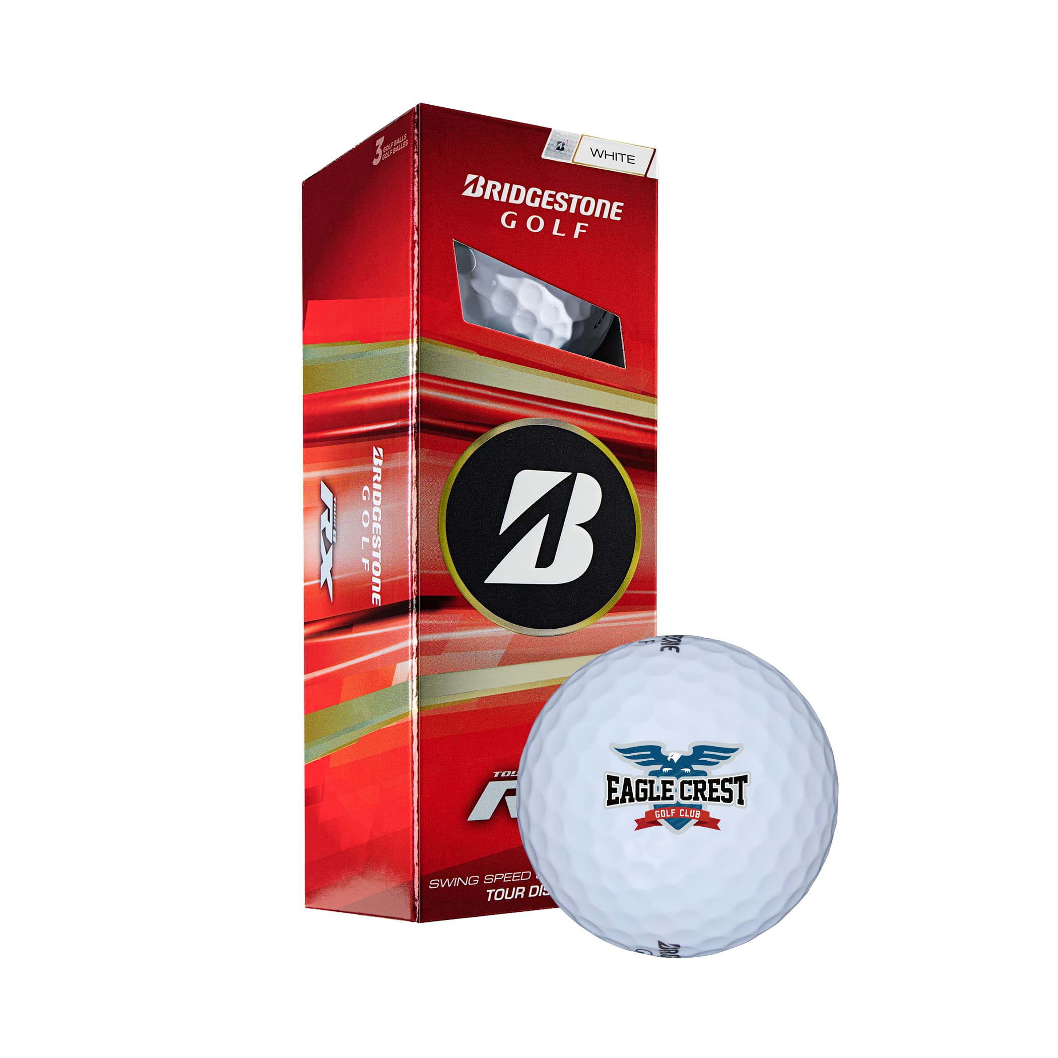 Picture of Bridgestone Tour B RX Golf Balls - 3 Pack
