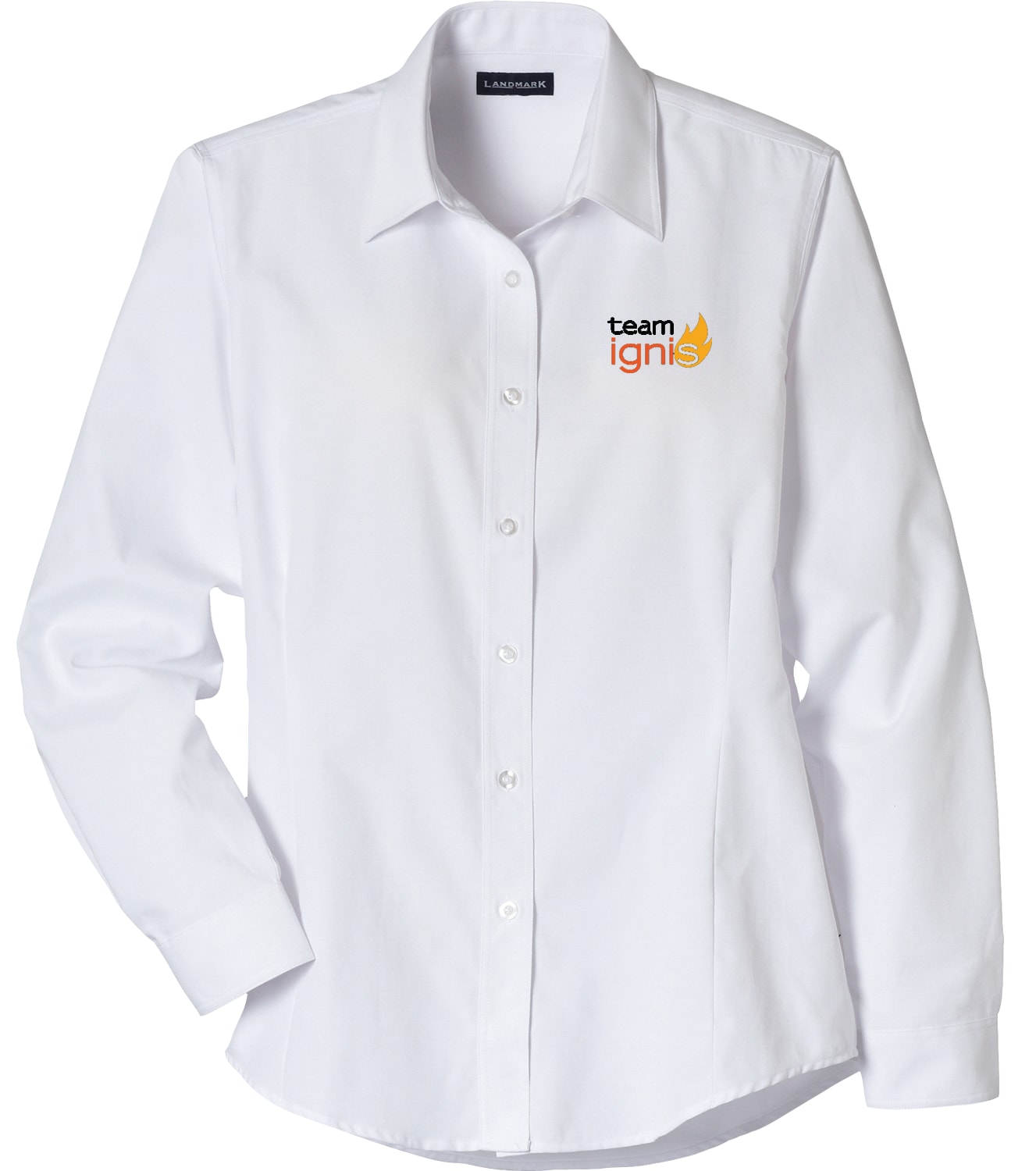 Picture of Women's TULARE Oxford Long Sleeve Button Up Shirt