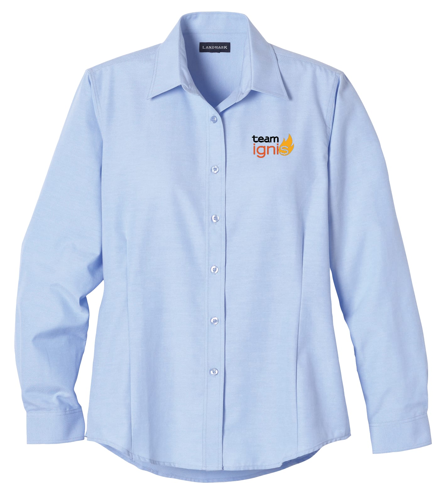 Picture of Women's TULARE Oxford Long Sleeve Button Up Shirt
