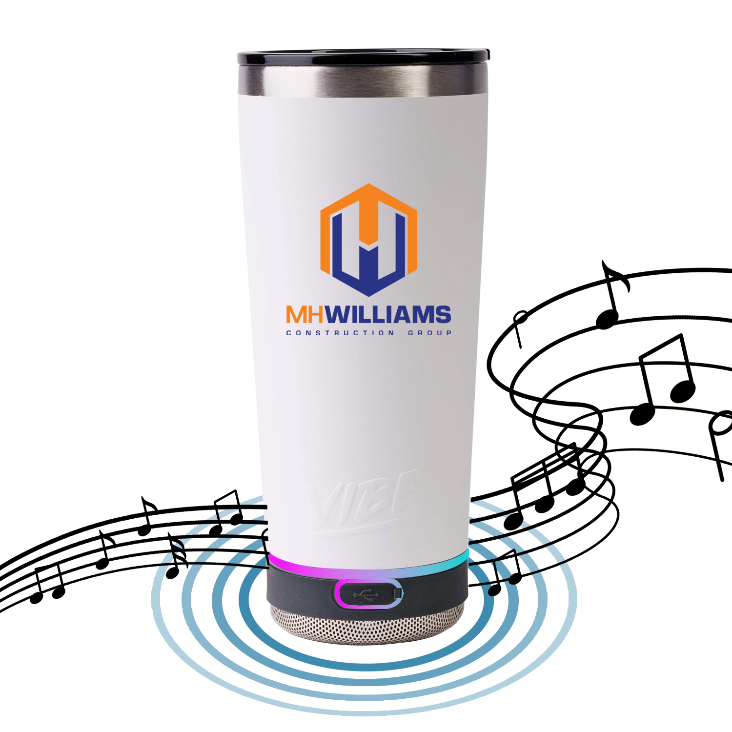 Picture of Vibe Speaker 18 Oz. Full Color Tumbler