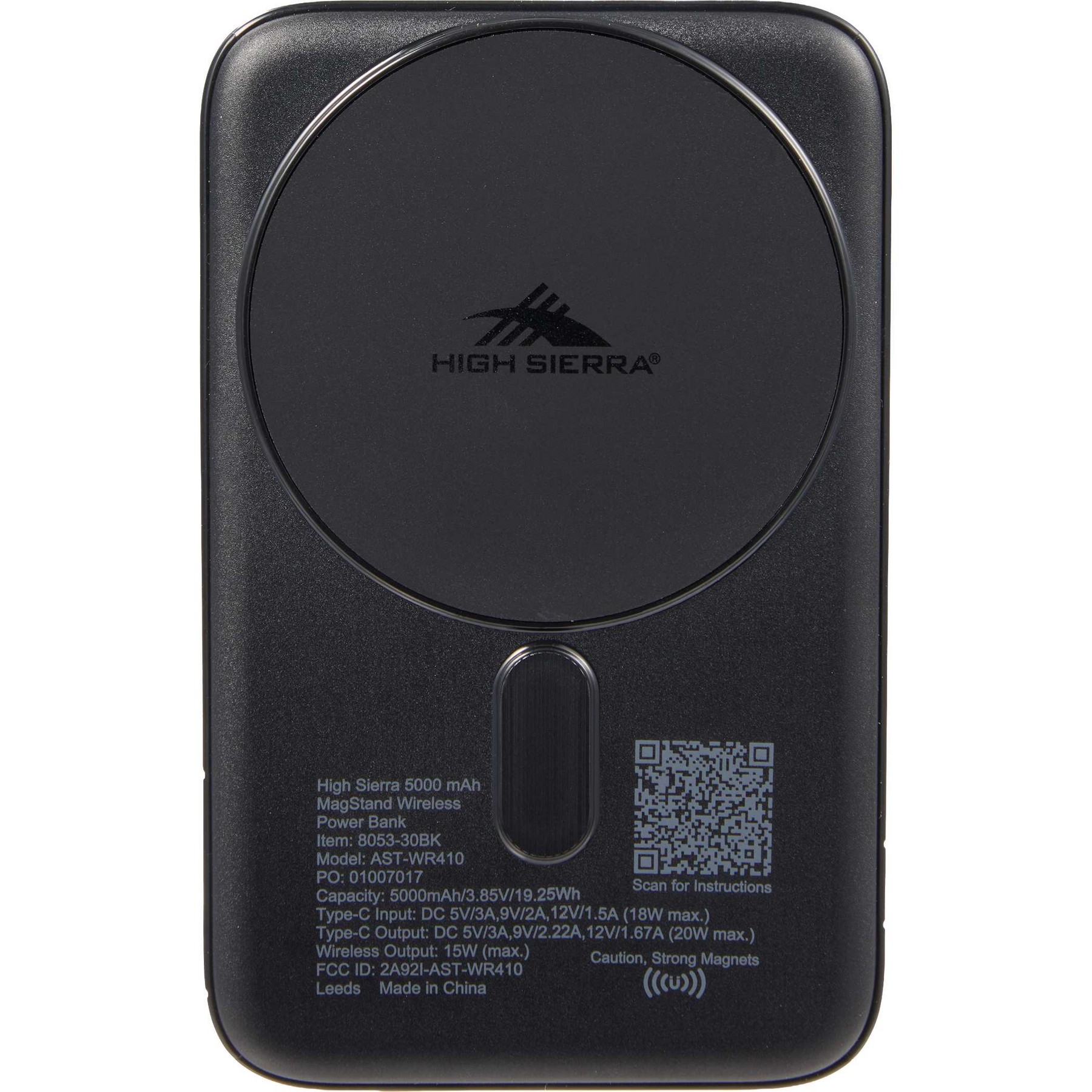Picture of High Sierra 5000 mAh MagStand Wireless Power Bank