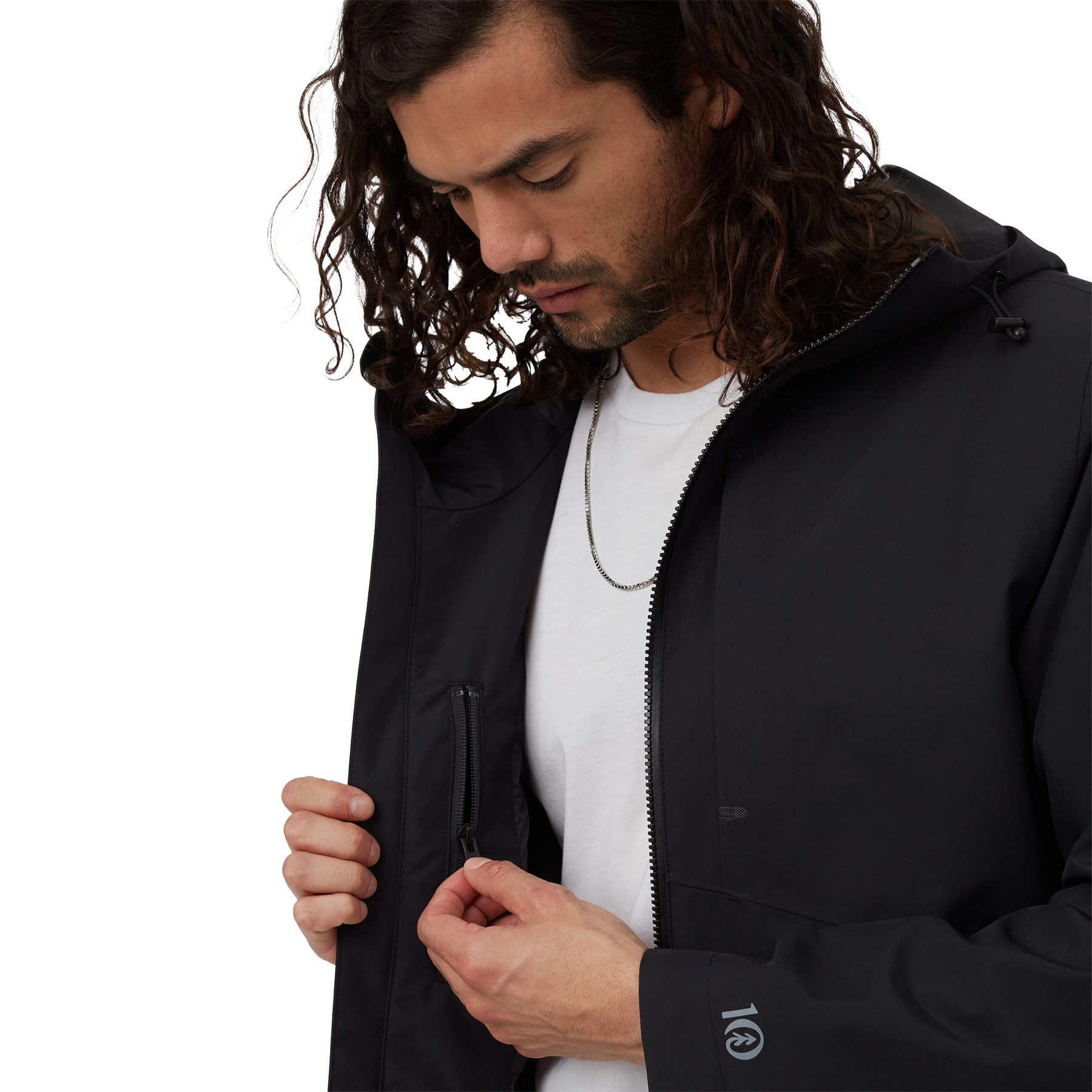 Picture of Men's tentree Nimbus Waterproof Rain Jacket