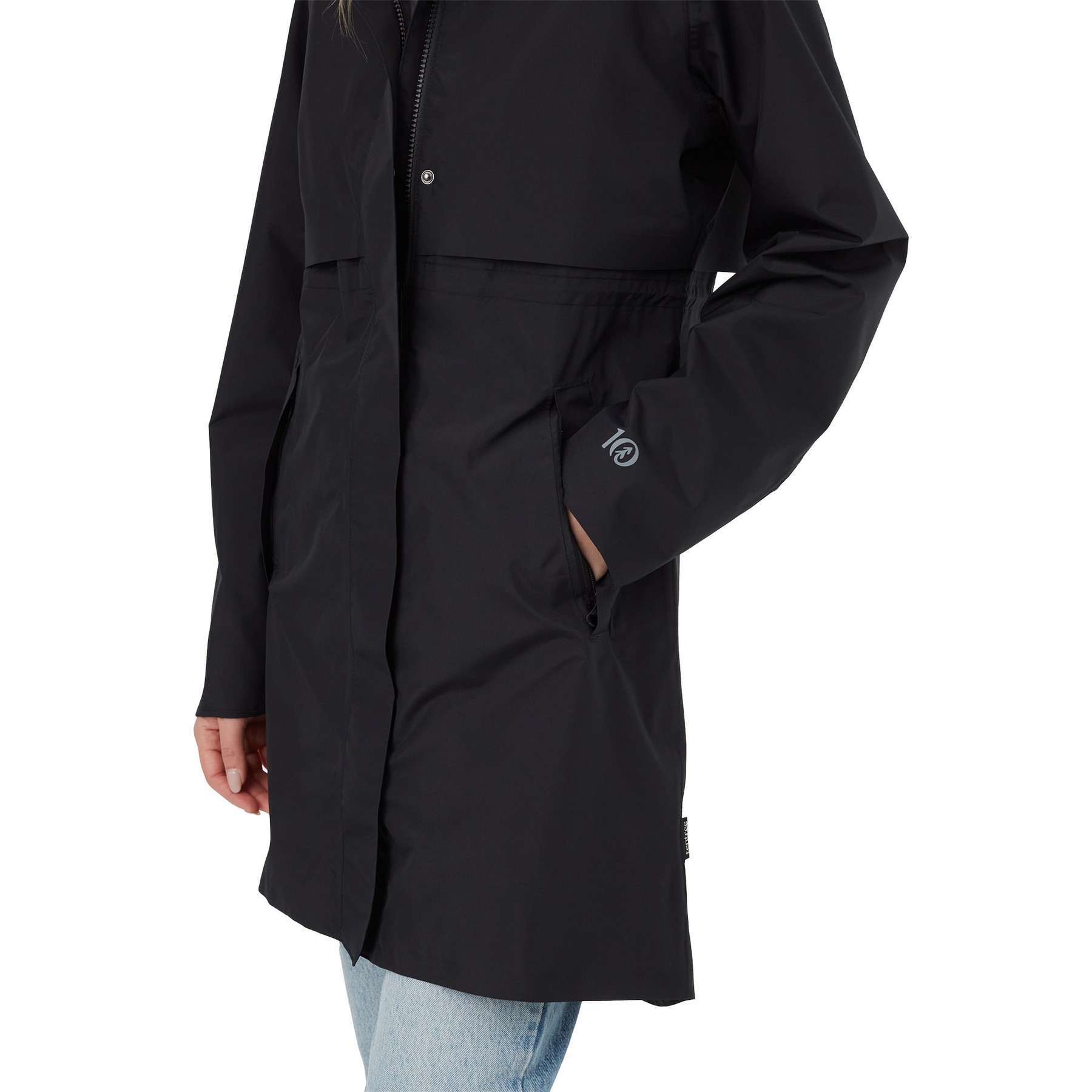 Picture of Women's tentree Nimbus Long Waterproof Rain Jacket