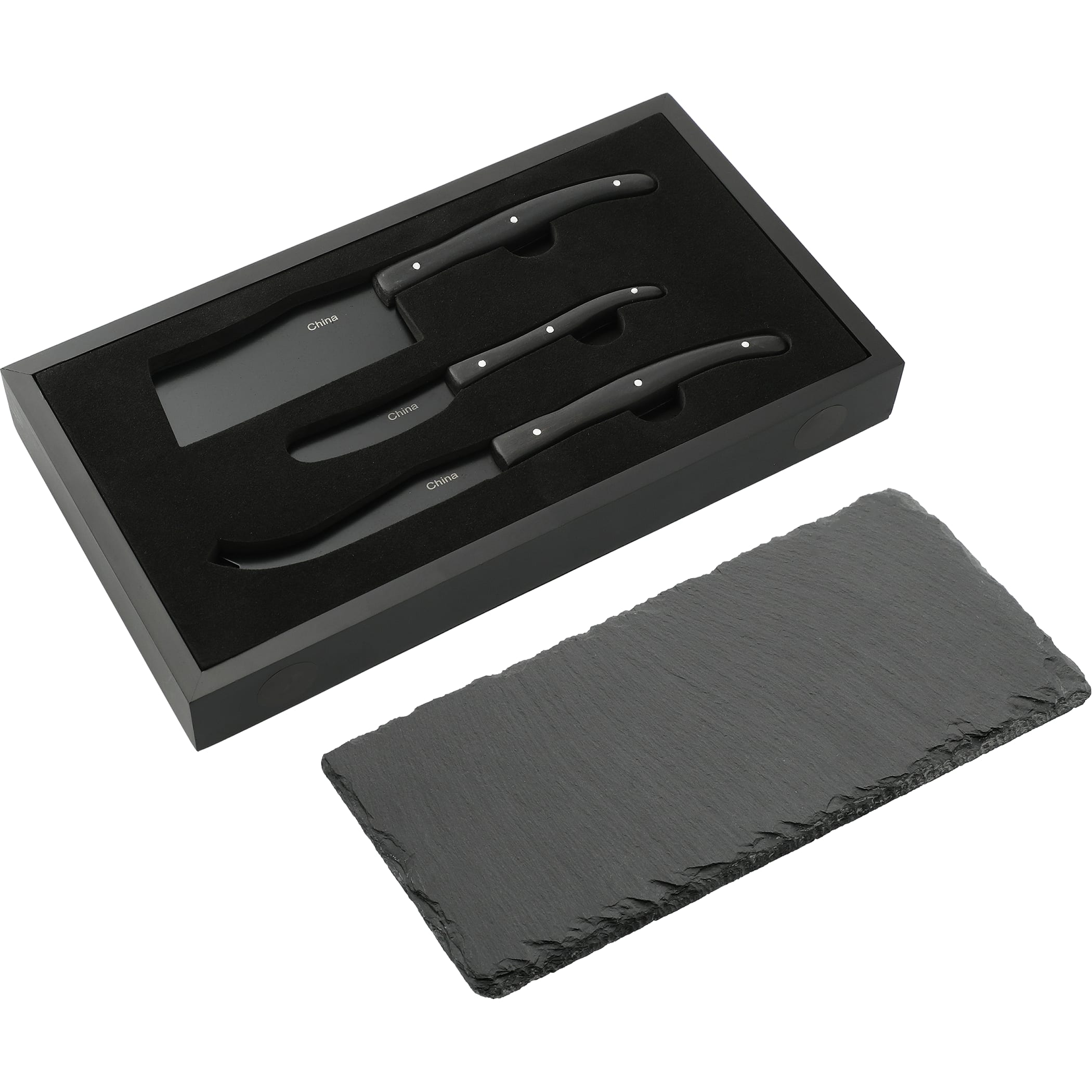Picture of Modena Black Cheese & Serving Set