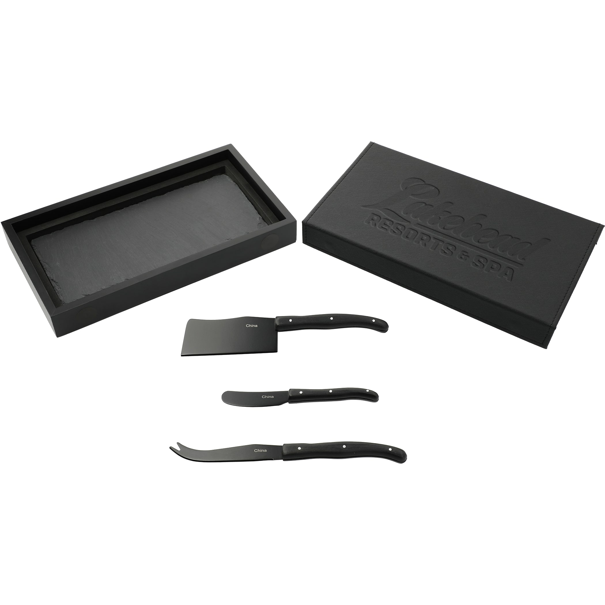 Picture of Modena Black Cheese & Serving Set