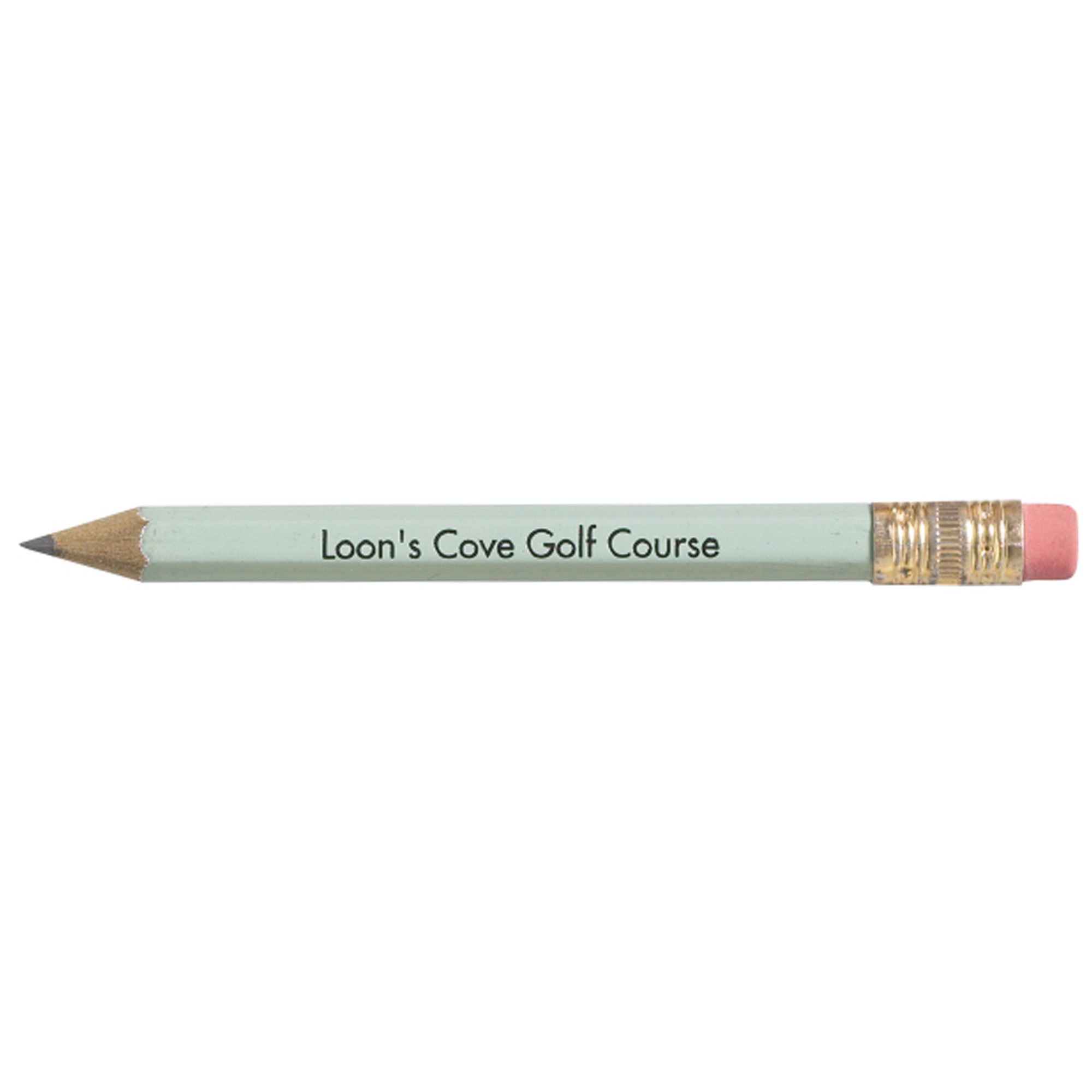 Picture of Hexagon Golf Pencil w/Eraser
