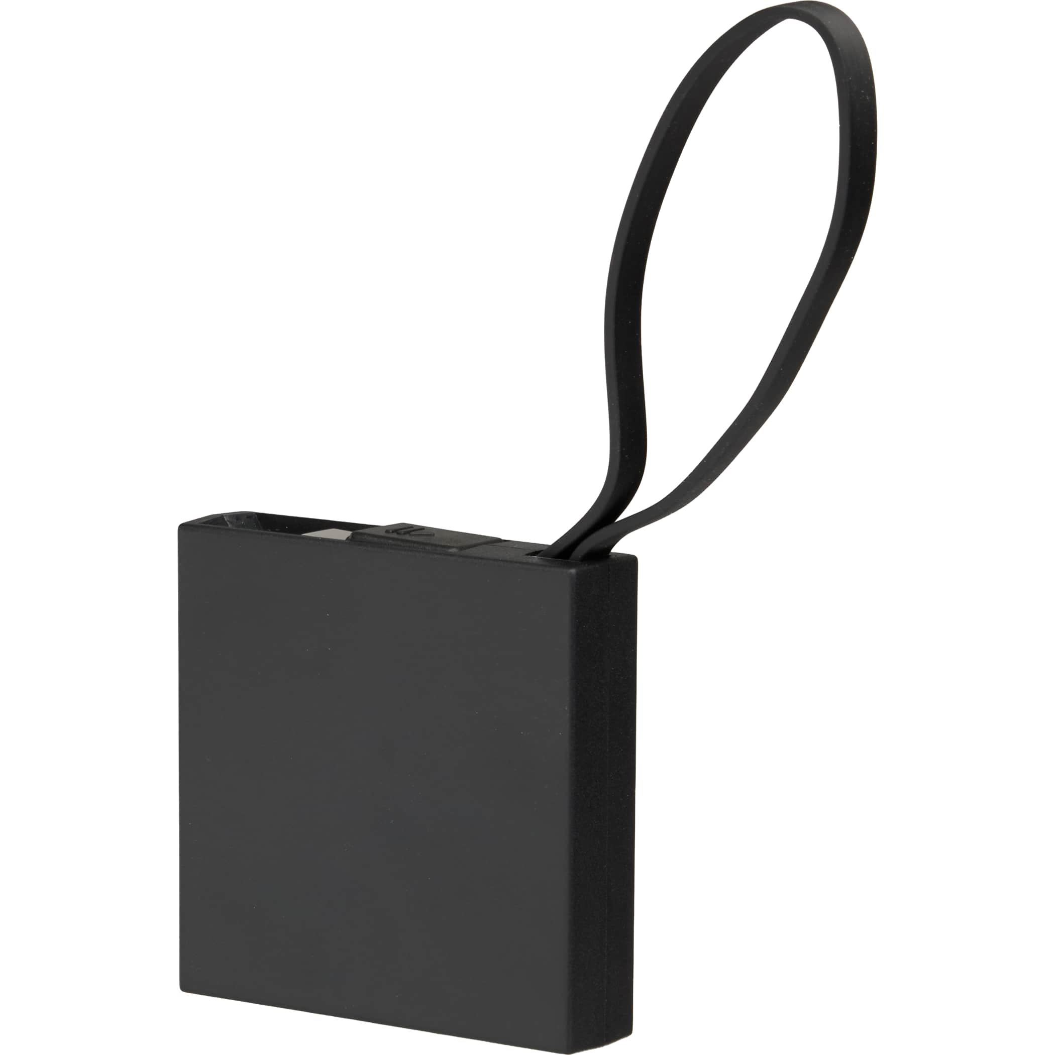 Picture of Recycled ABS 2000 mAh Power Bank with Type-C Cable