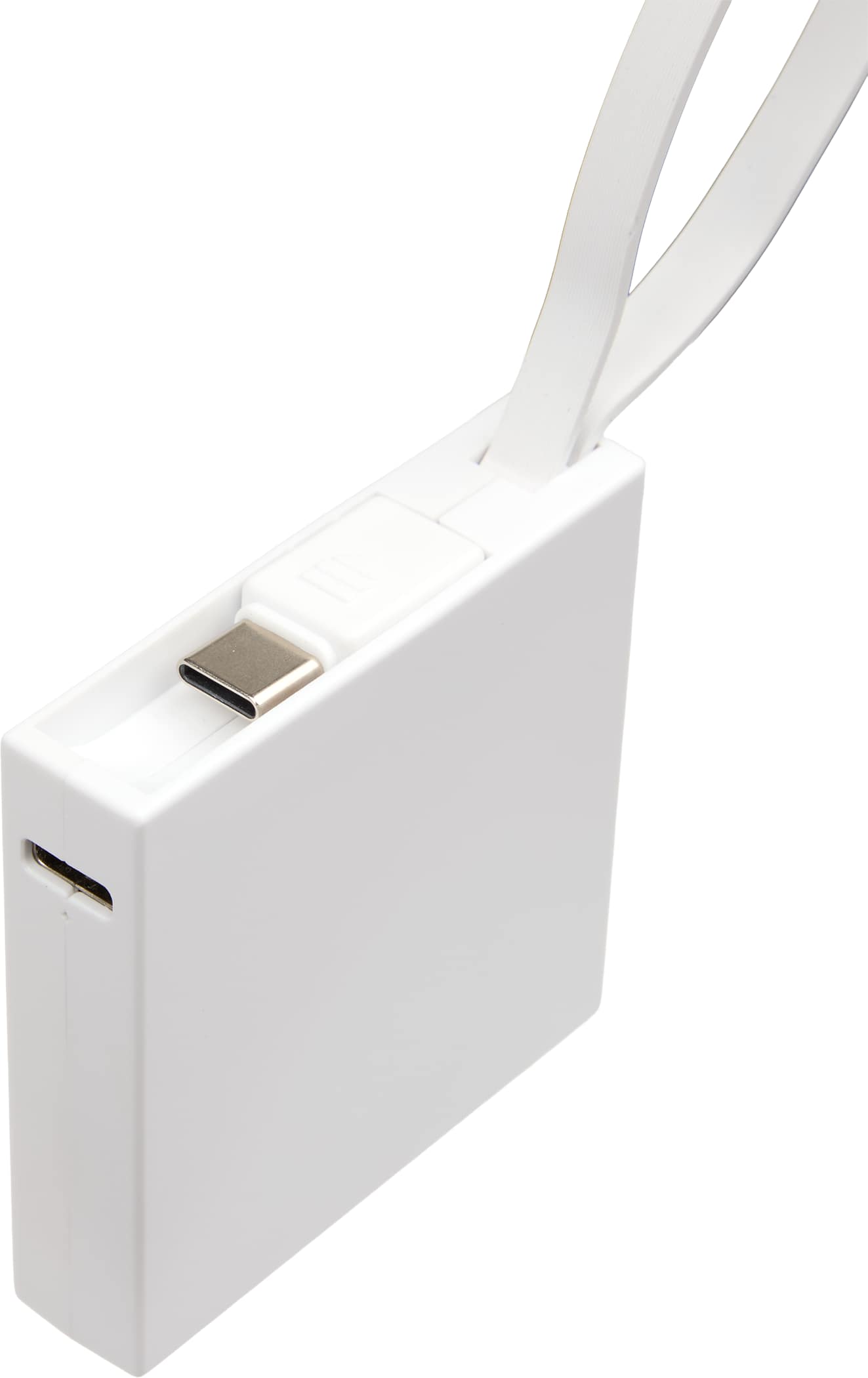 Picture of Recycled ABS 2000 mAh Power Bank with Type-C Cable