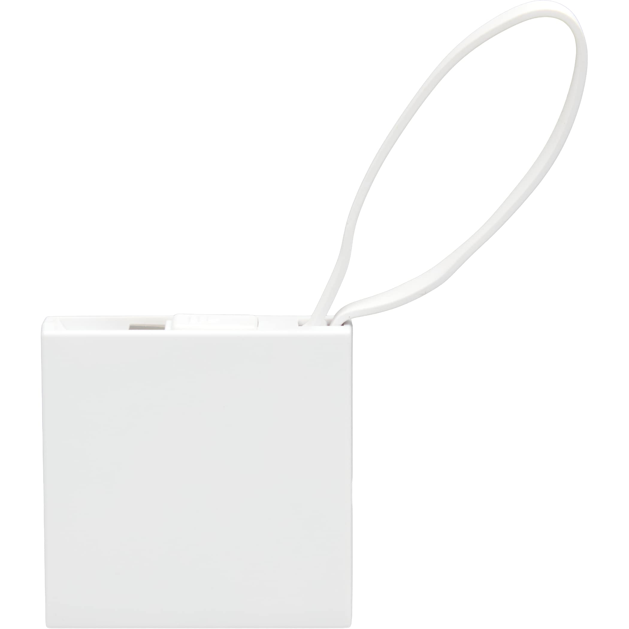 Picture of Recycled ABS 2000 mAh Power Bank with Type-C Cable