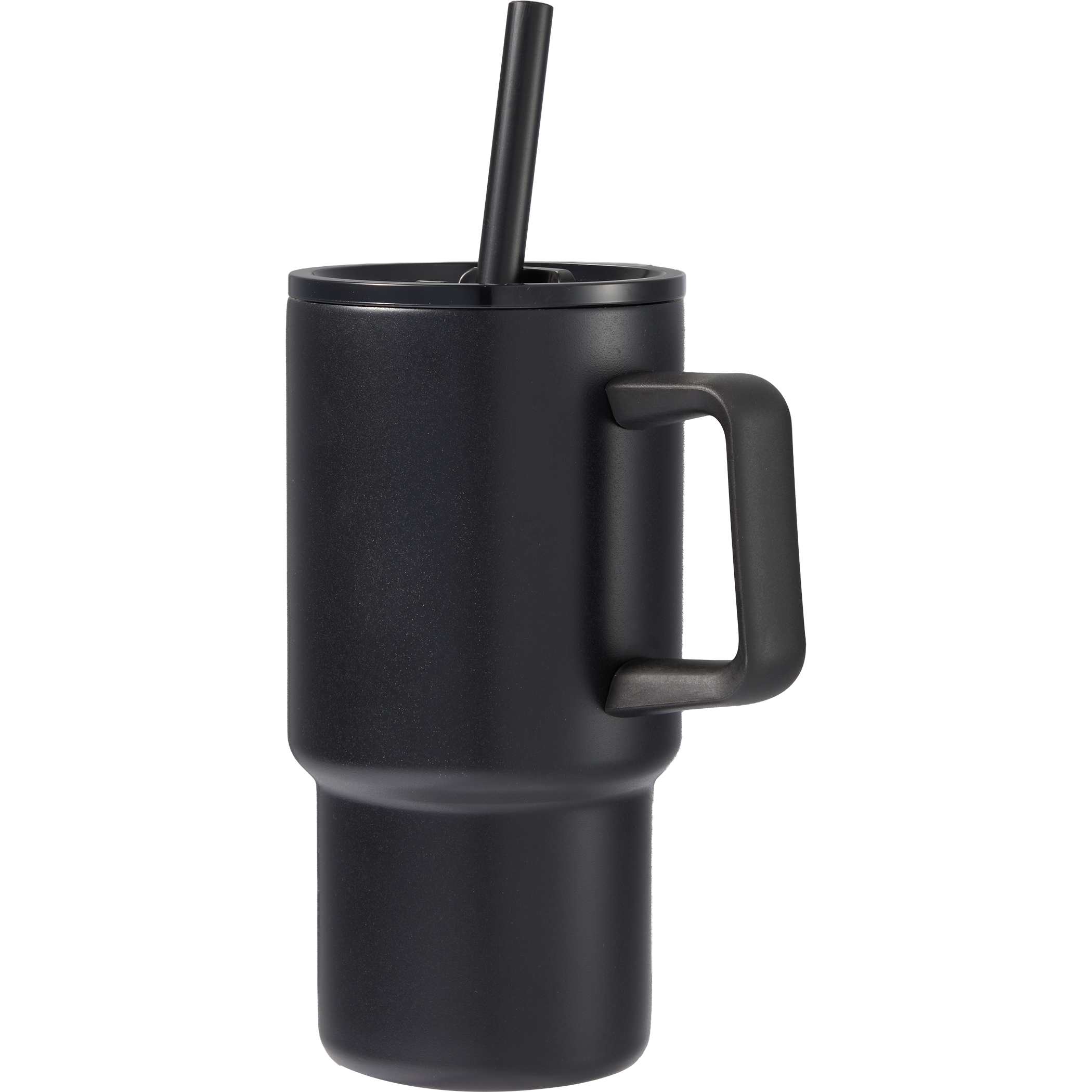 Picture of Summit 18oz Recycled Vacuum Insulated Mug w/ Straw