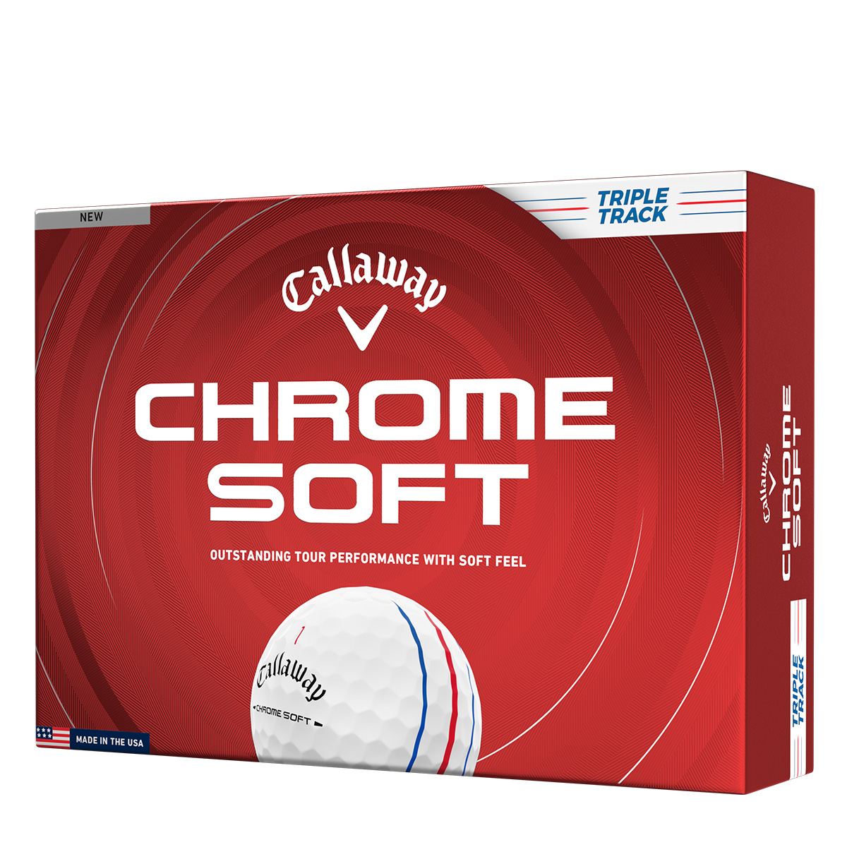 Picture of Callaway Chrome Soft Triple Track Golf Balls