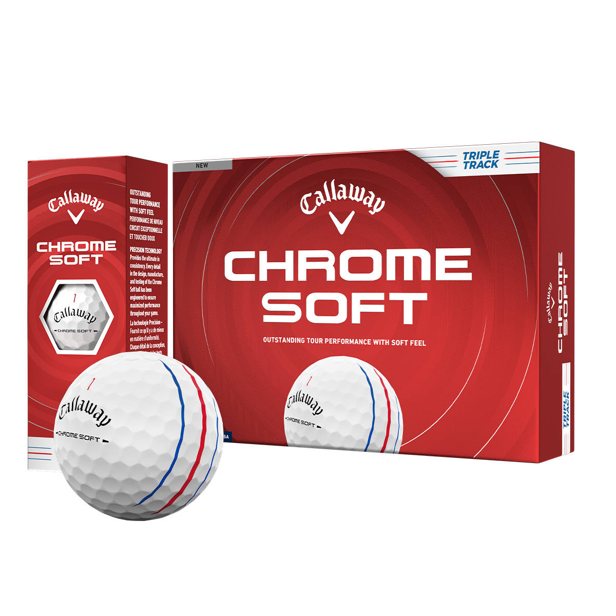 Picture of Callaway Chrome Soft Triple Track Golf Balls