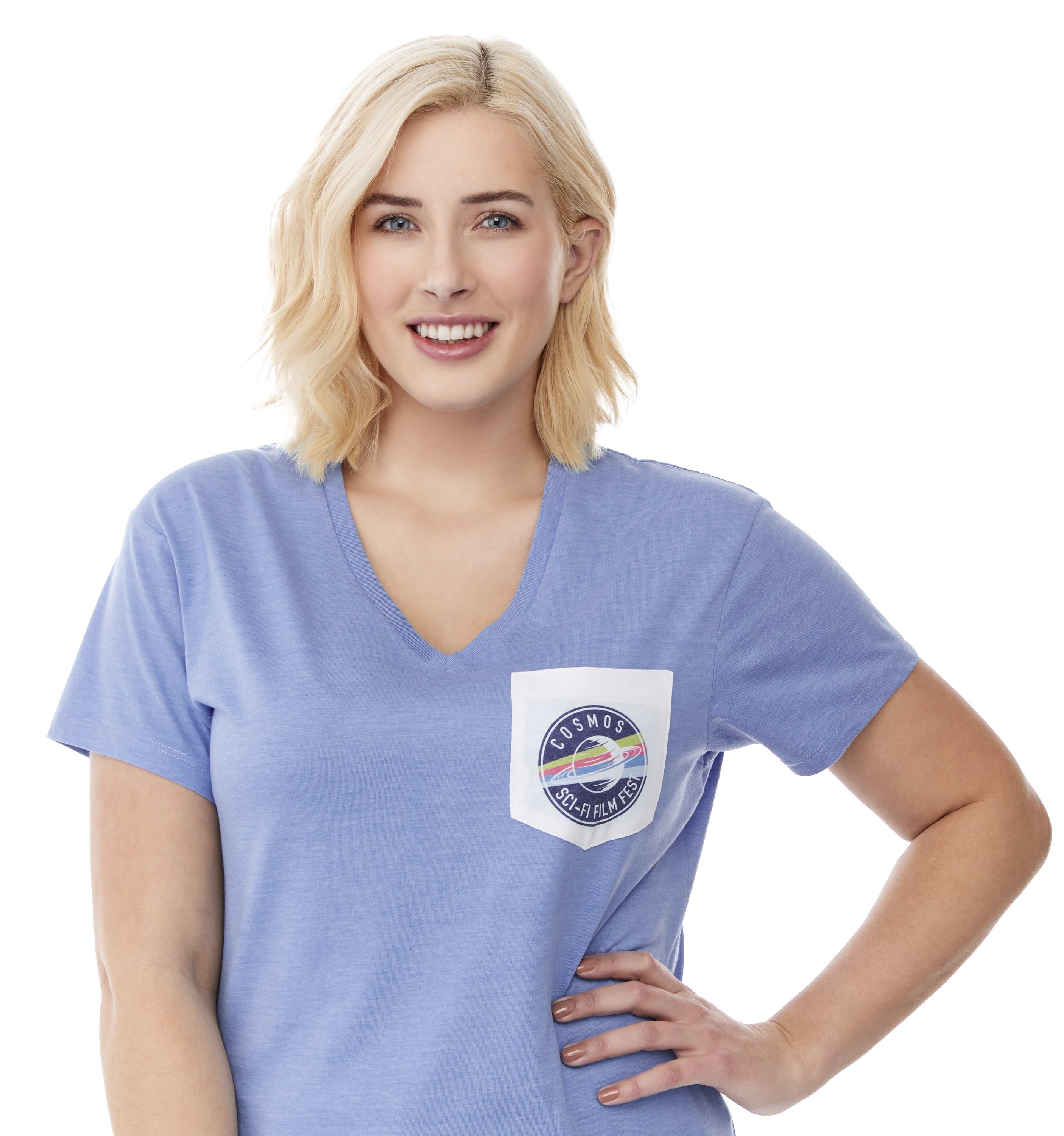 Picture of Women's MONROE Short Sleeve Pocket Tee