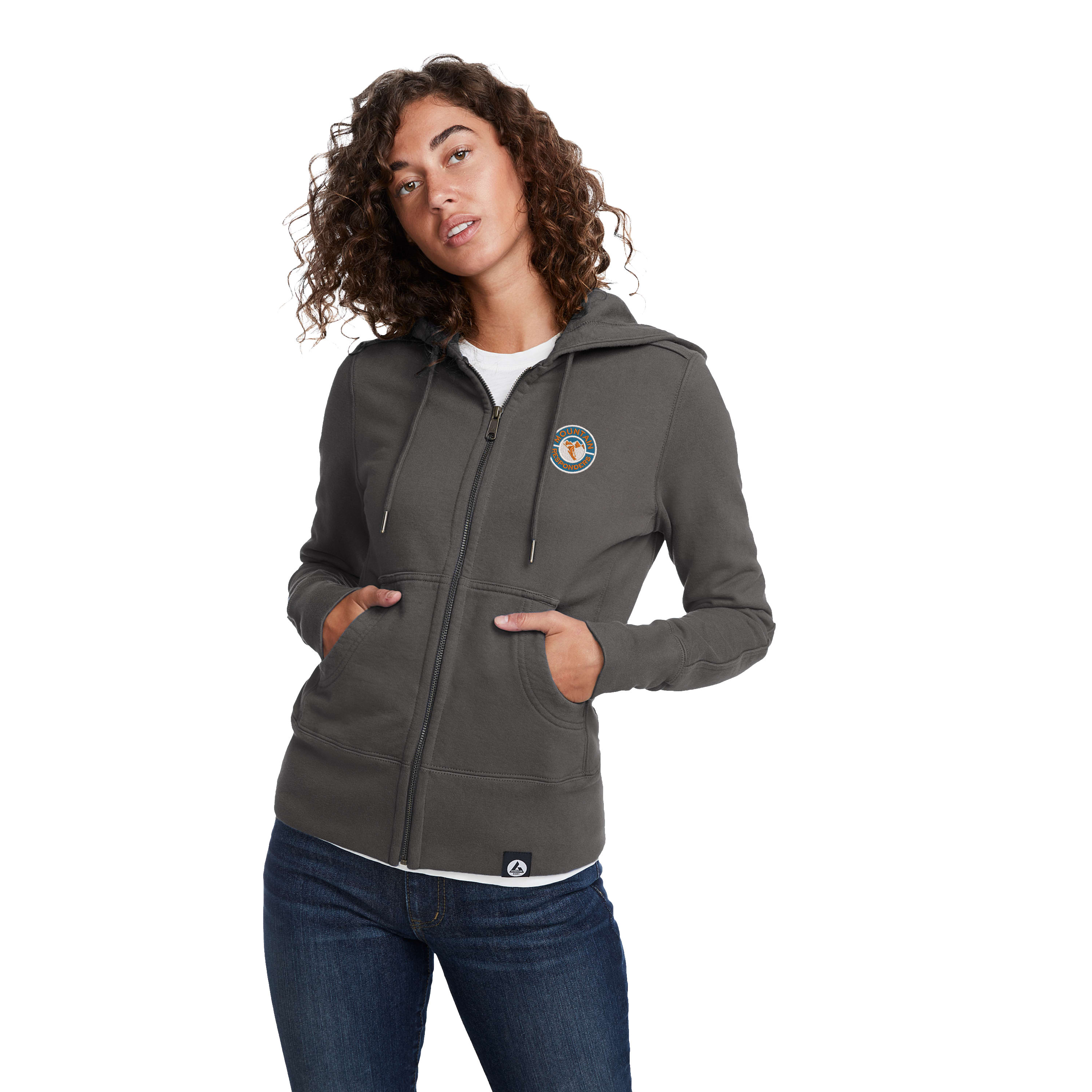 Picture of Women's American Giant Classic Full Zip Heavyweight Fleece Hoodie
