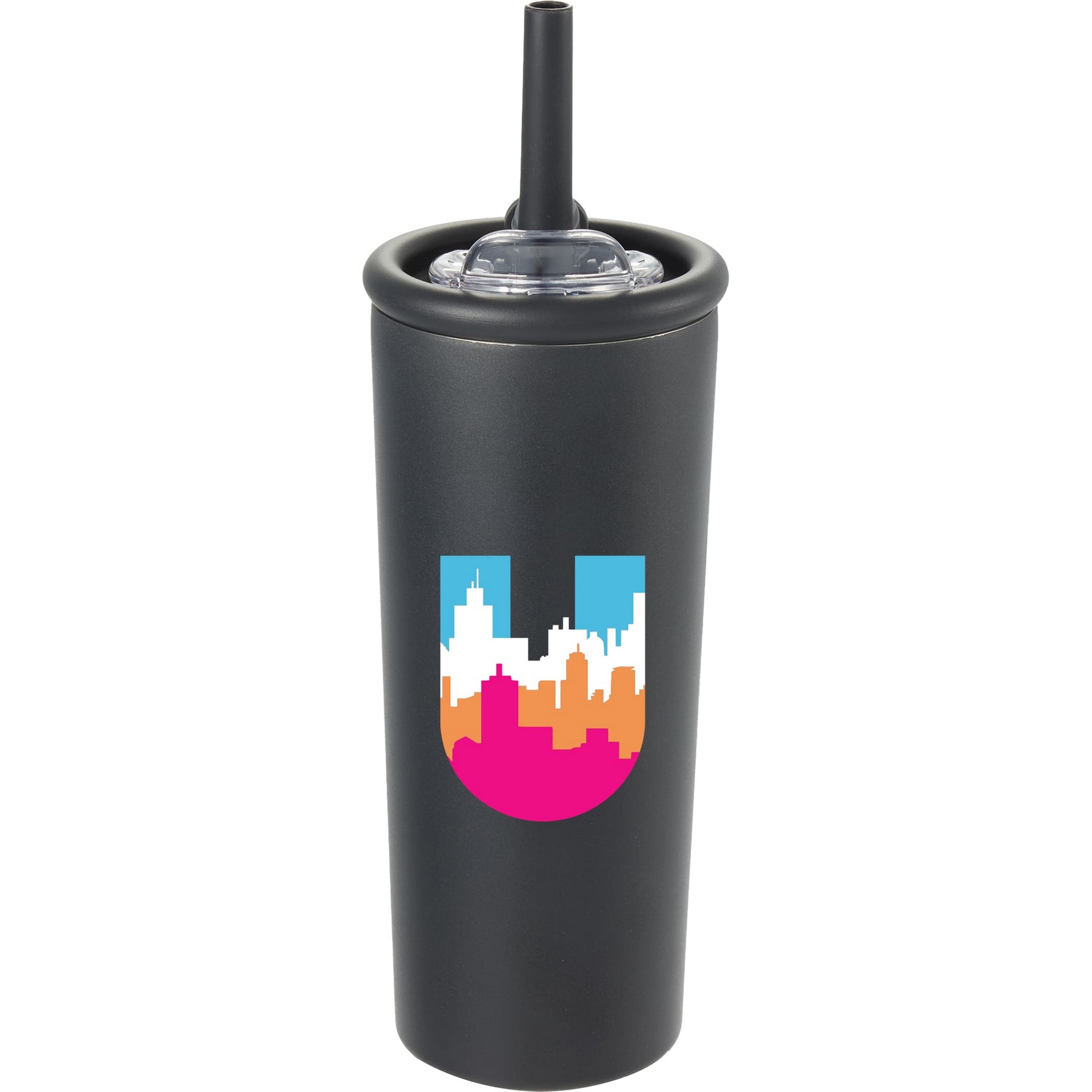 Picture of Kyser Recycled Vacuum Tumbler w/ Straw 20oz