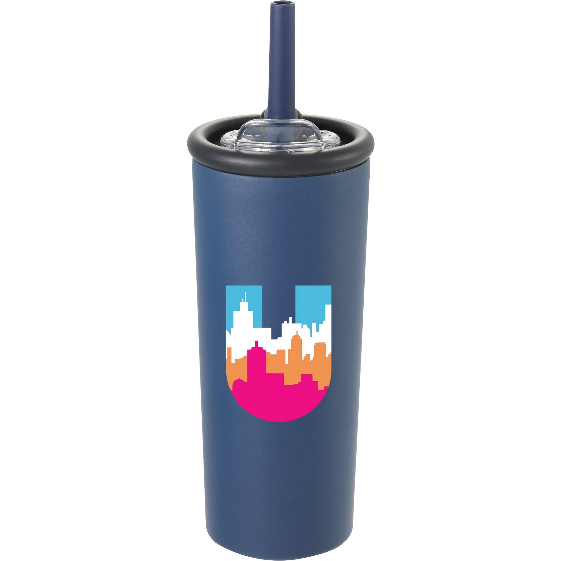 Picture of Kyser Recycled Vacuum Tumbler w/ Straw 20oz