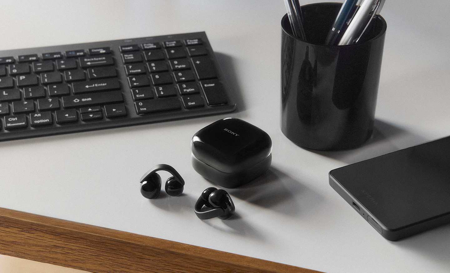 Picture of Sony LinkBuds Clip Truly Wireless Open Ear Earbuds
