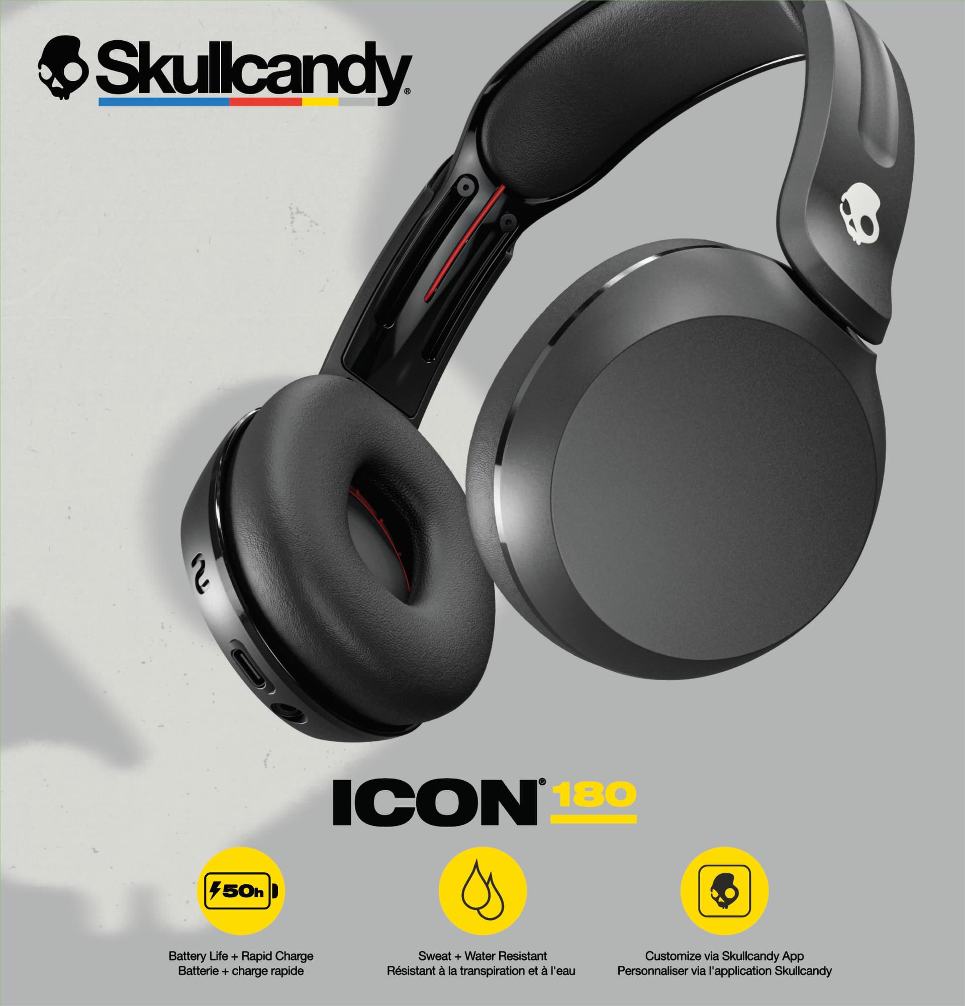 Picture of Skullcandy Icon 180 Bluetooth Headphones