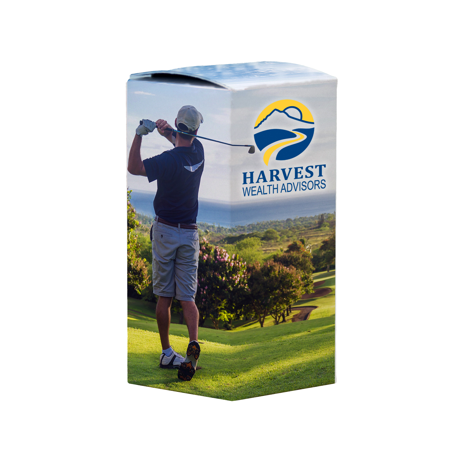 Picture of Golf Ball Custom Packaging Two Ball Sleeve
