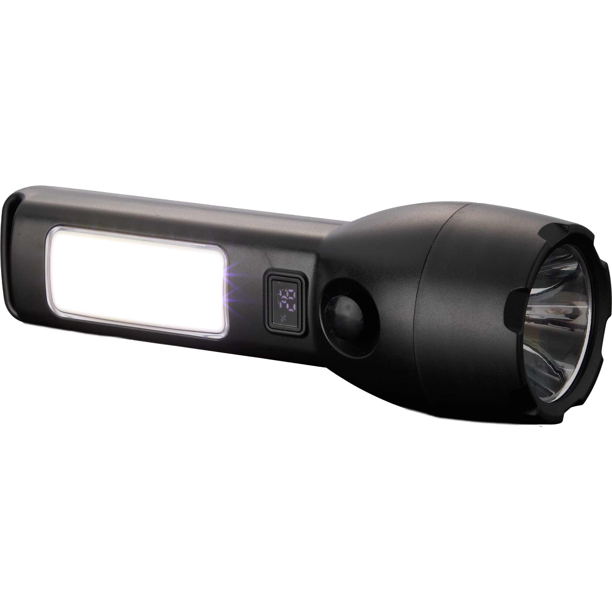 Picture of Solar Powered Rechargeable COB Flashlight