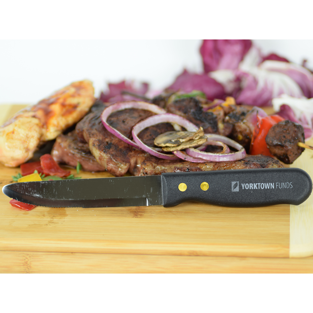 Picture of Black Jumbo Steak Knife Set