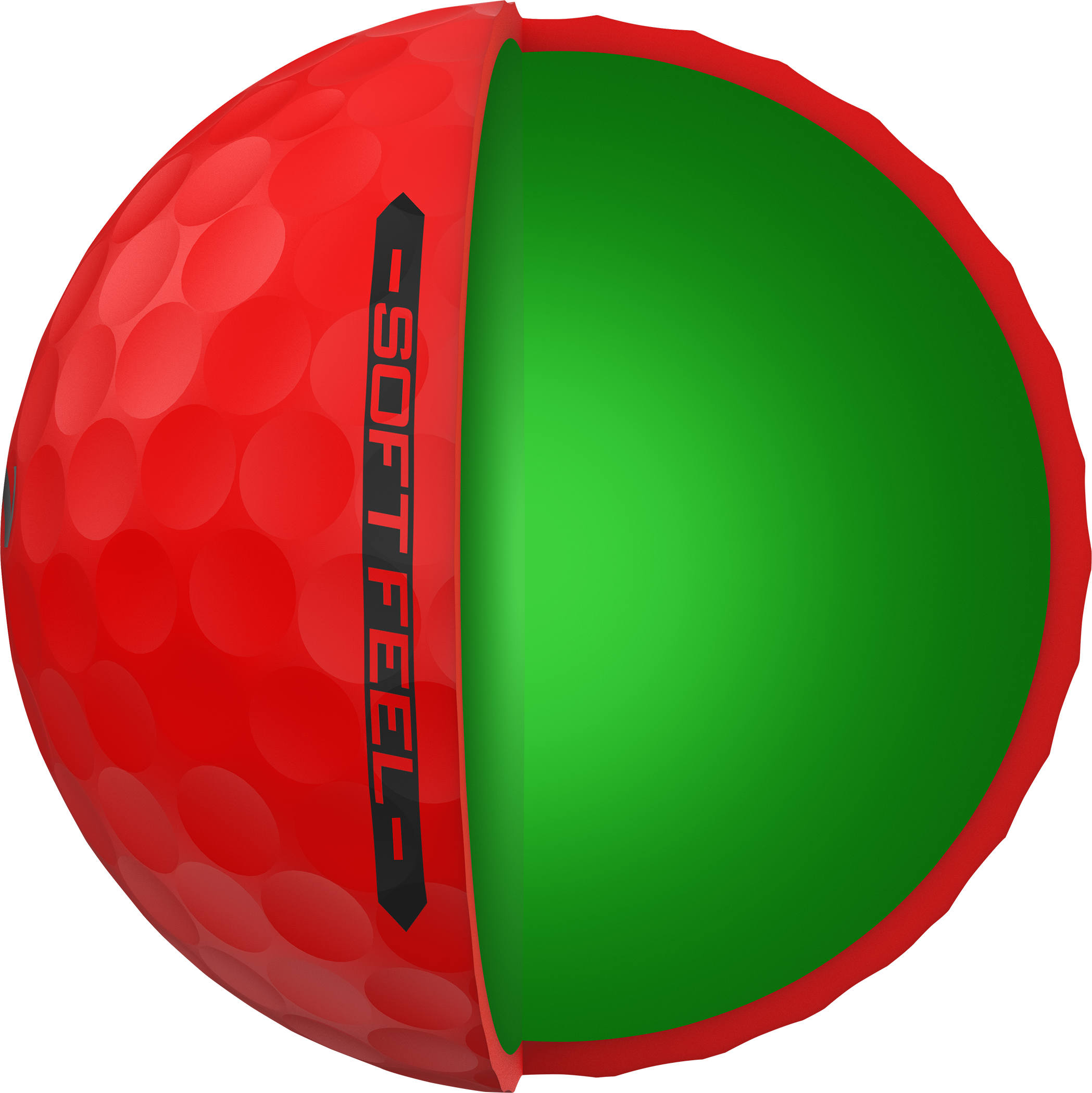 Picture of Srixon Soft Feel BRITE Golf Balls - 3 Pack