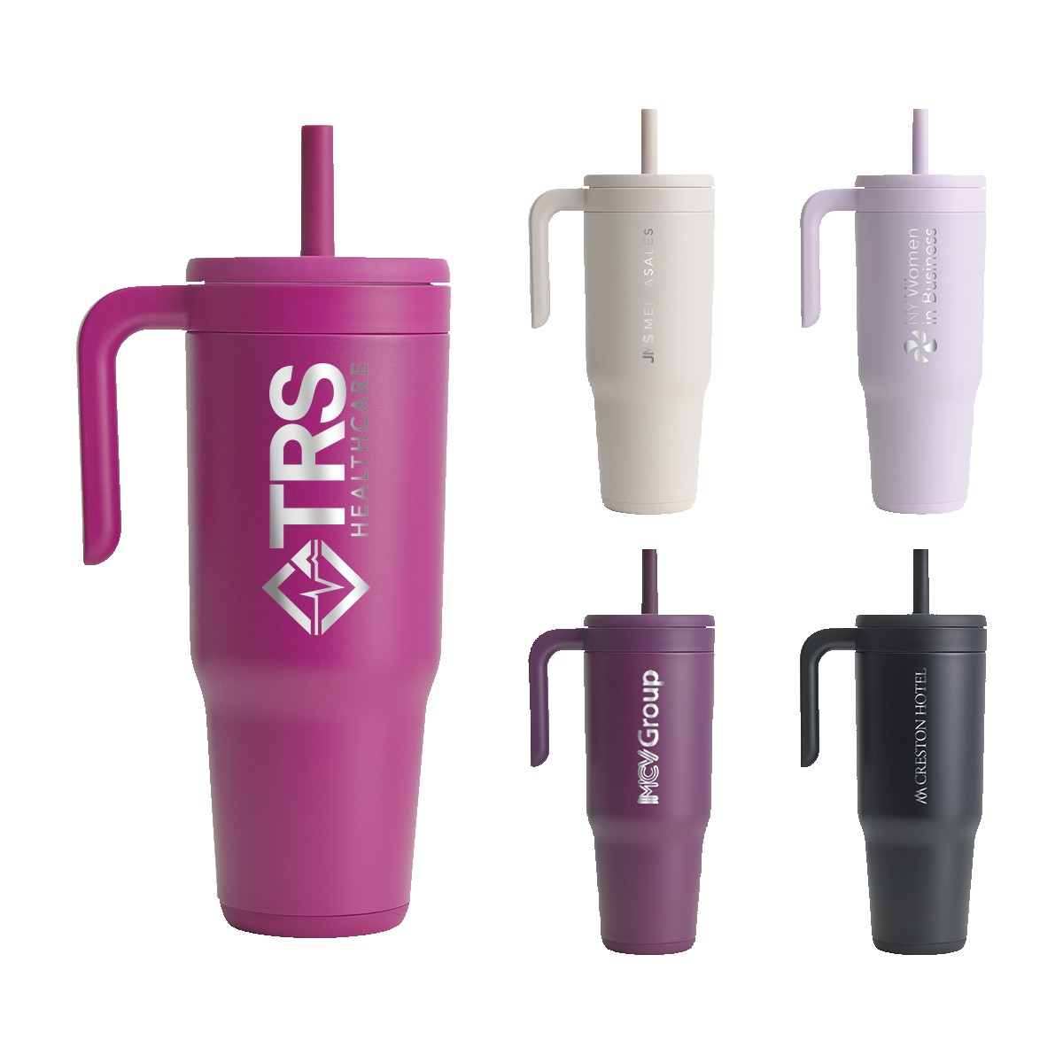 Picture of Reduce® 40 oz. Chiller Travel Mug, Laser - Premium