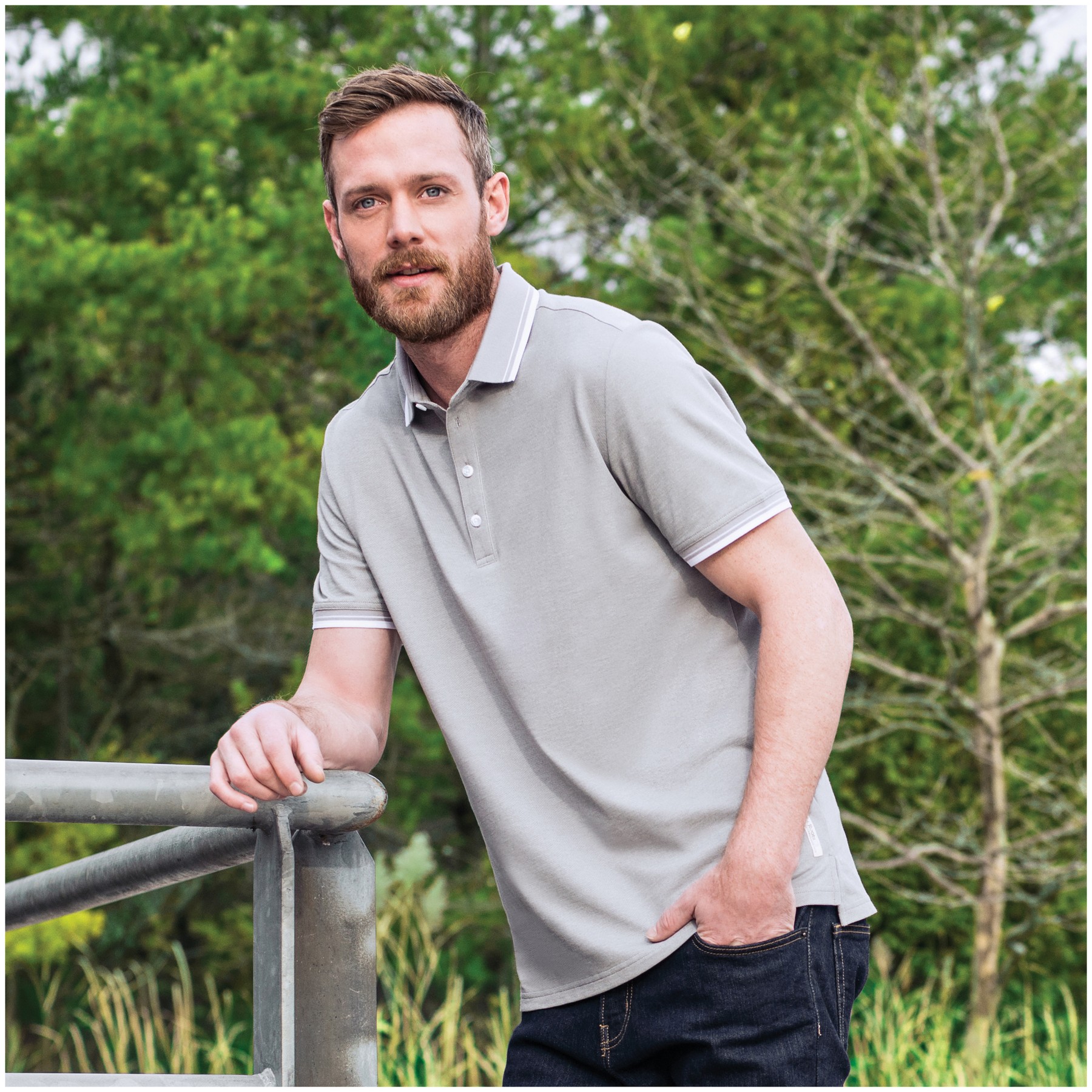 Picture of Men's LIMESTONE Roots73 SS Polo